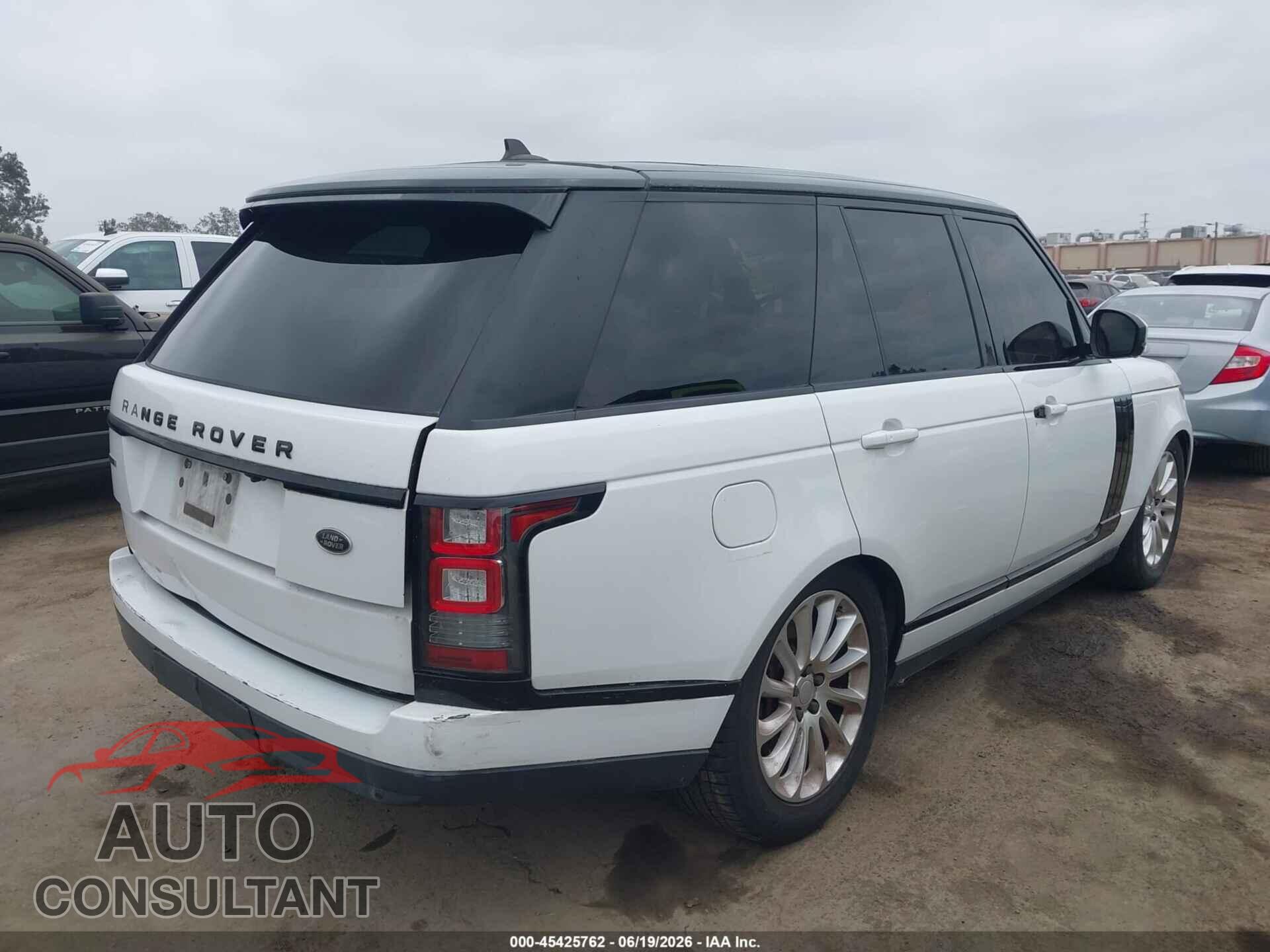 LAND ROVER RANGE ROVER 2016 - SALGS2EF2GA307877
