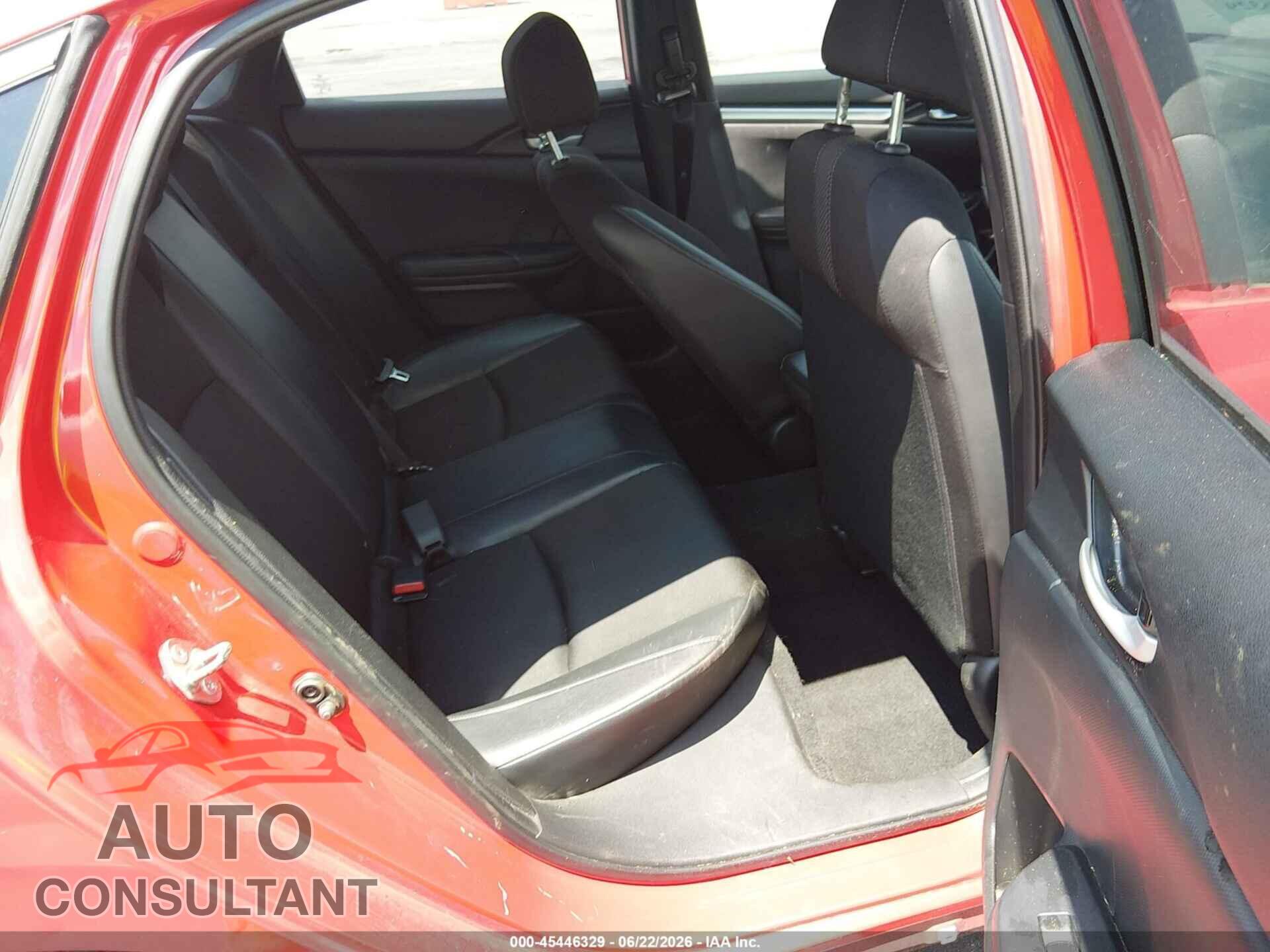 HONDA CIVIC 2019 - 2HGFC2F81KH512229