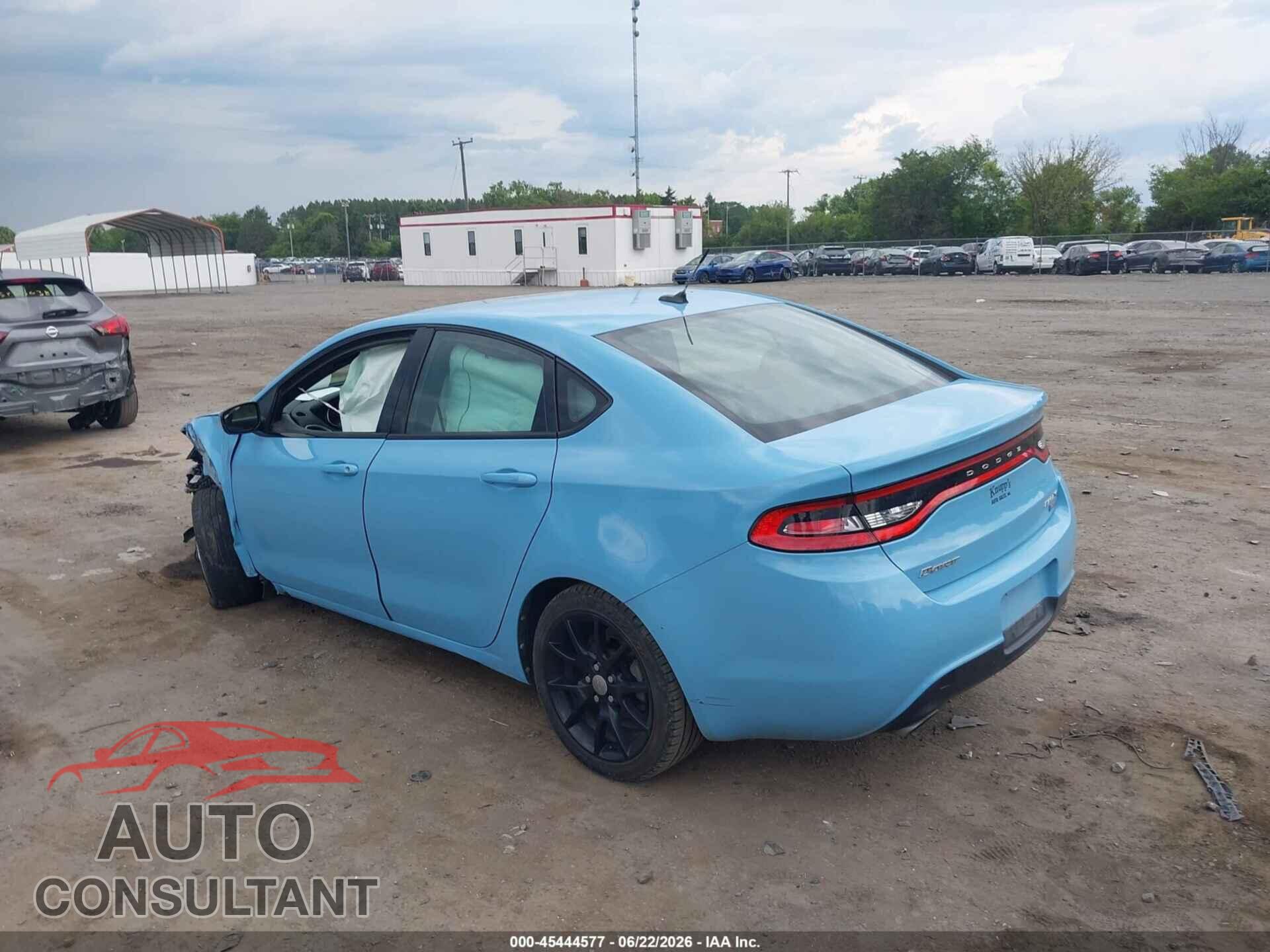 DODGE DART 2013 - 1C3CDFBHXDD224905