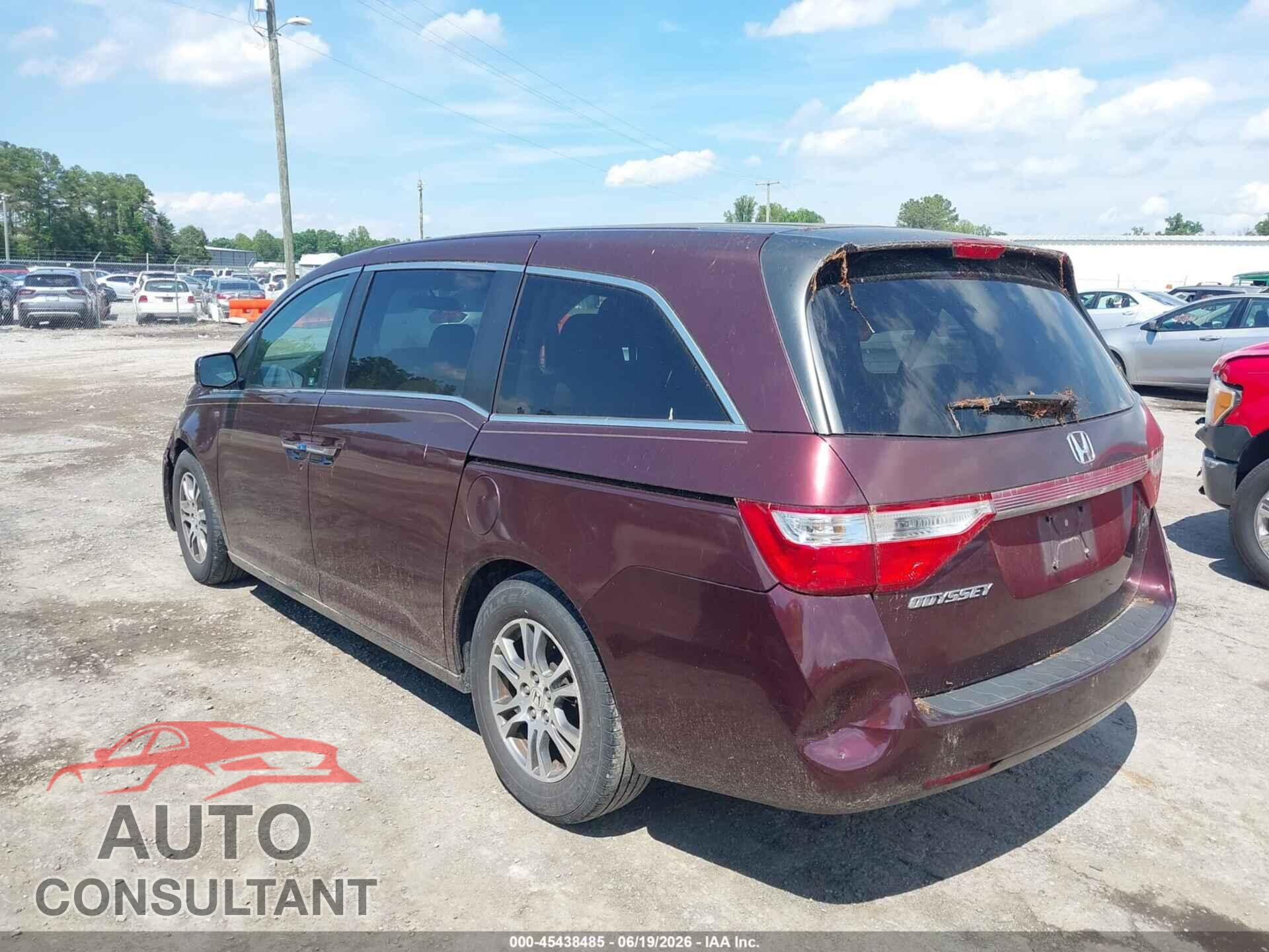 HONDA ODYSSEY 2012 - 5FNRL5H43CB068558