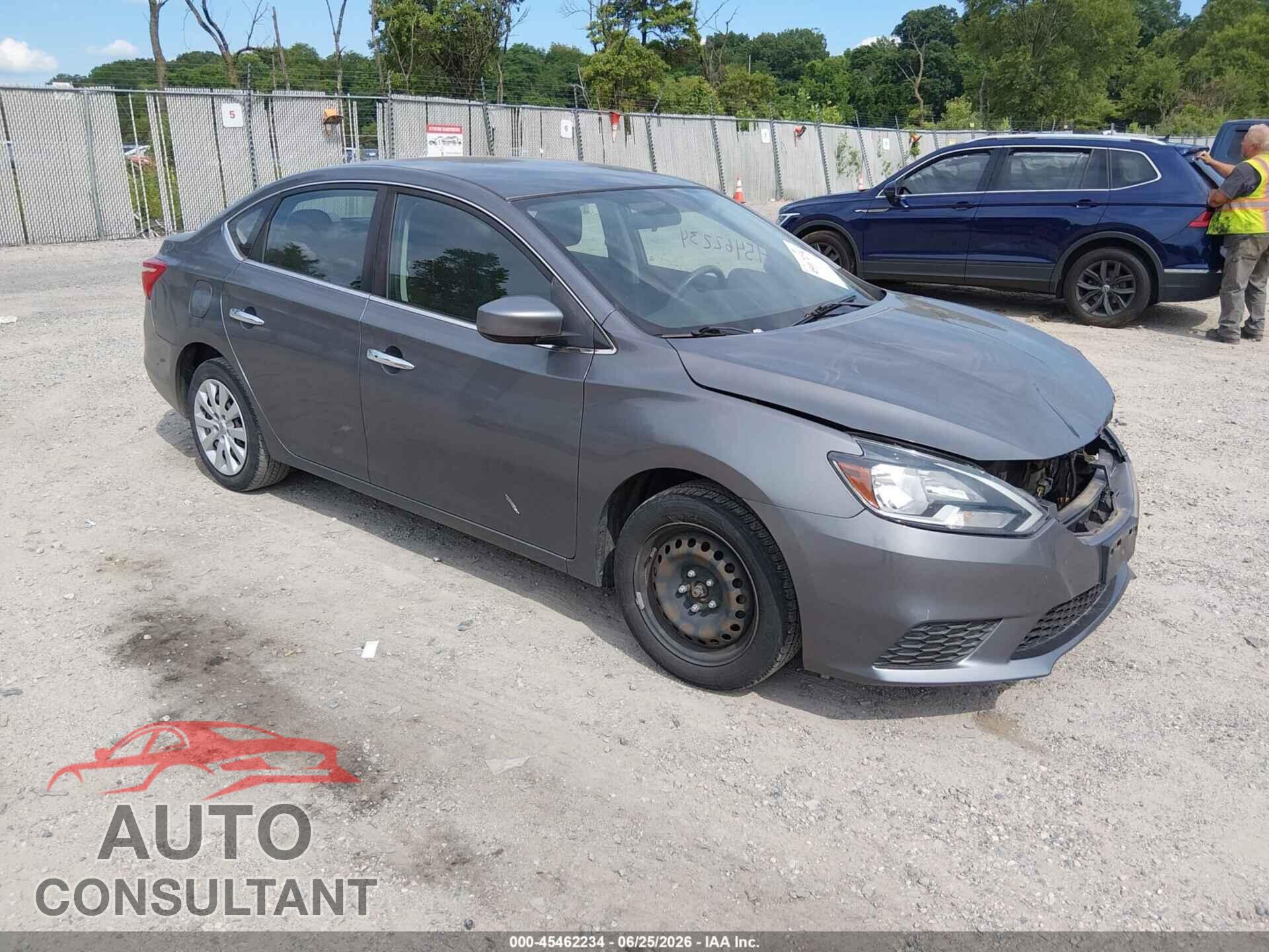 NISSAN SENTRA 2017 - 3N1AB7AP3HL706125