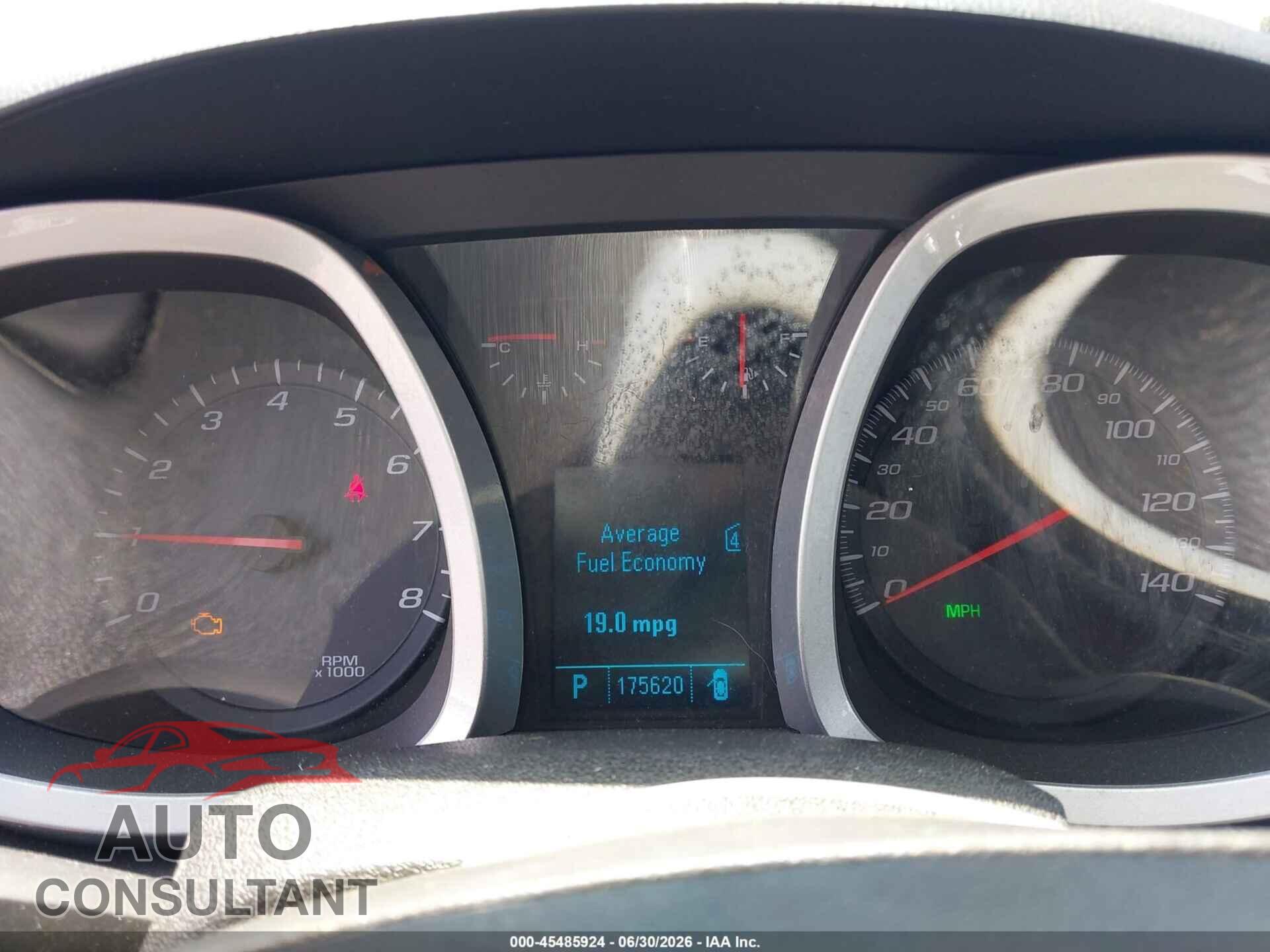 CHEVROLET EQUINOX 2011 - 2GNALFEC7B1296568