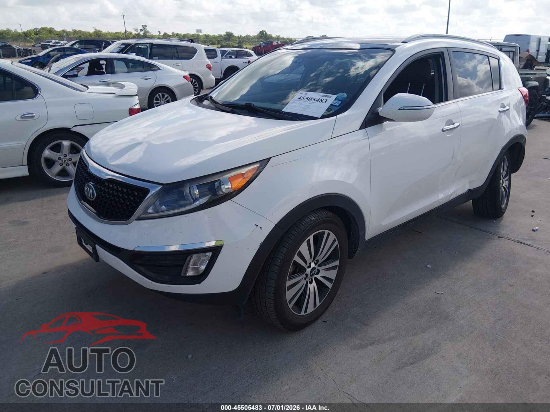 KIA SPORTAGE 2016 - KNDPC3AC5G7836081
