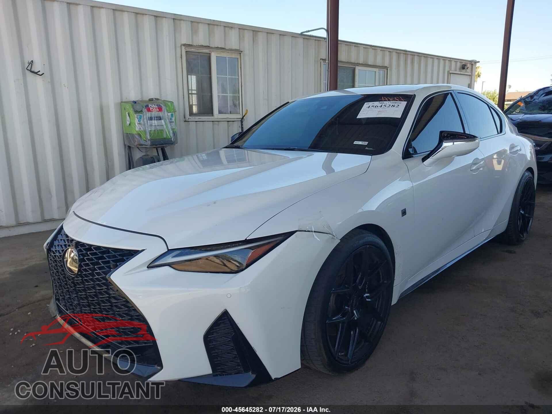 LEXUS IS 500 2022 - JTHAP1D27N5001138