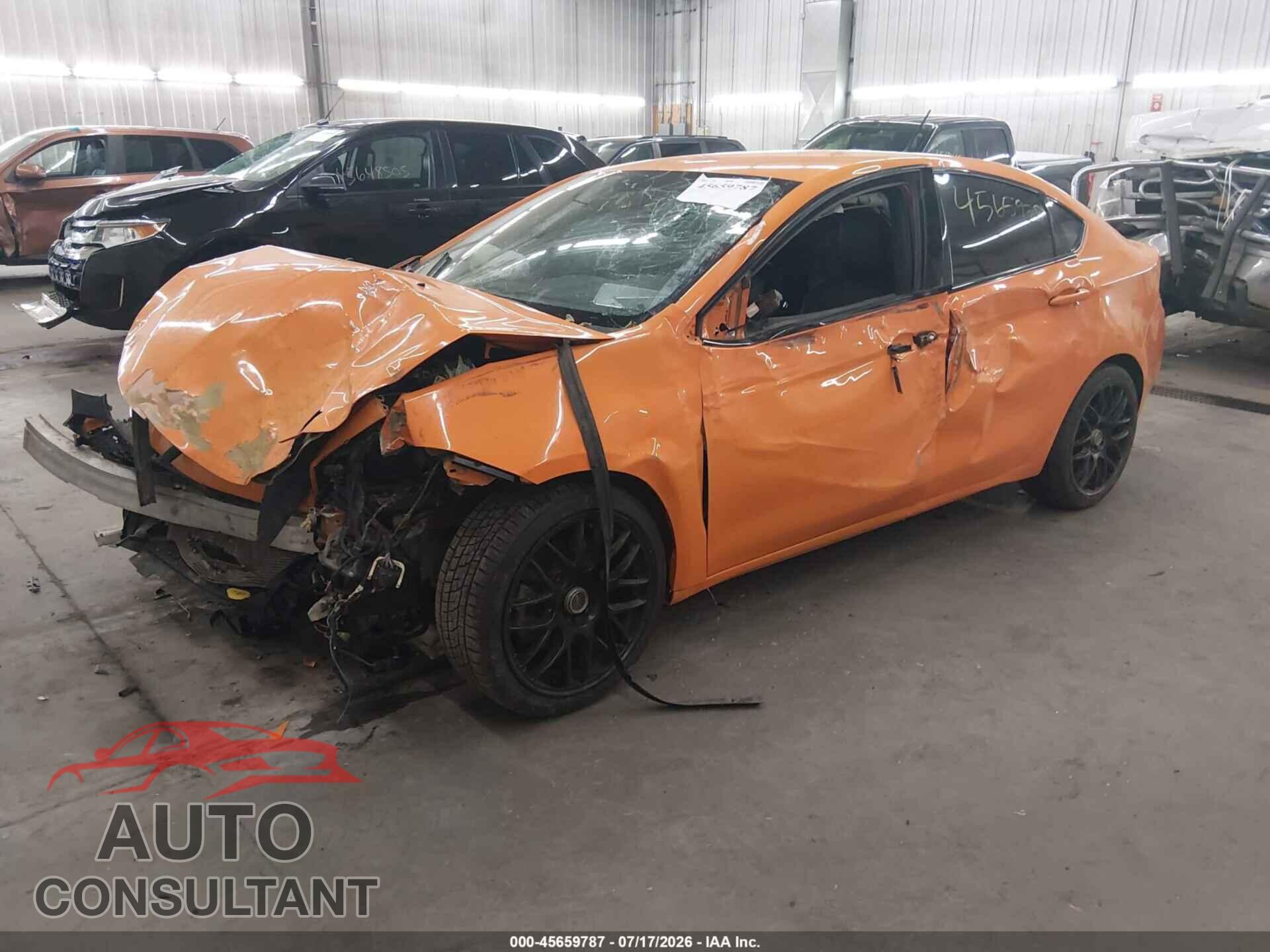 DODGE DART 2014 - 1C3CDFEBXED692786