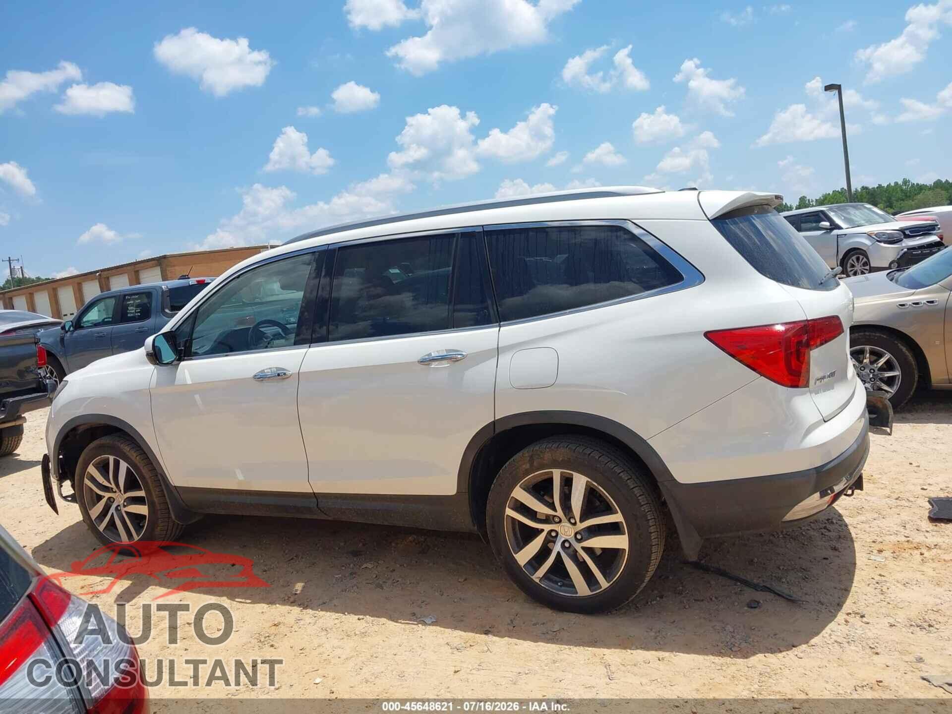 HONDA PILOT 2018 - 5FNYF6H06JB069500
