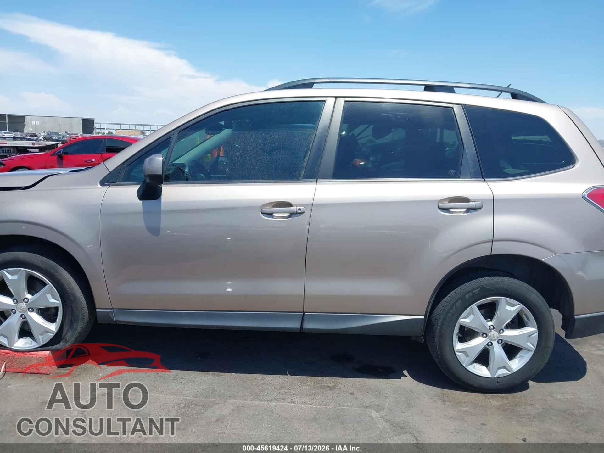 SUBARU FORESTER 2014 - JF2SJAEC0EH525164