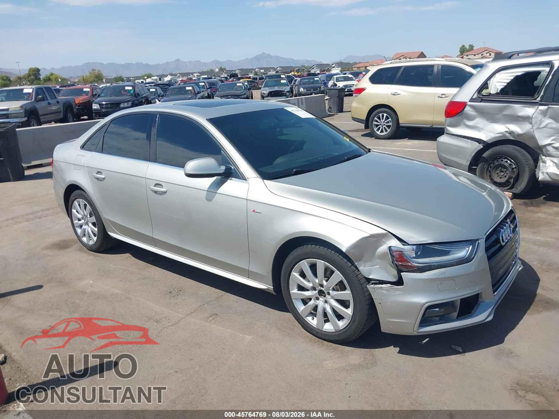 AUDI A4 2015 - WAUAFAFL7FN007899