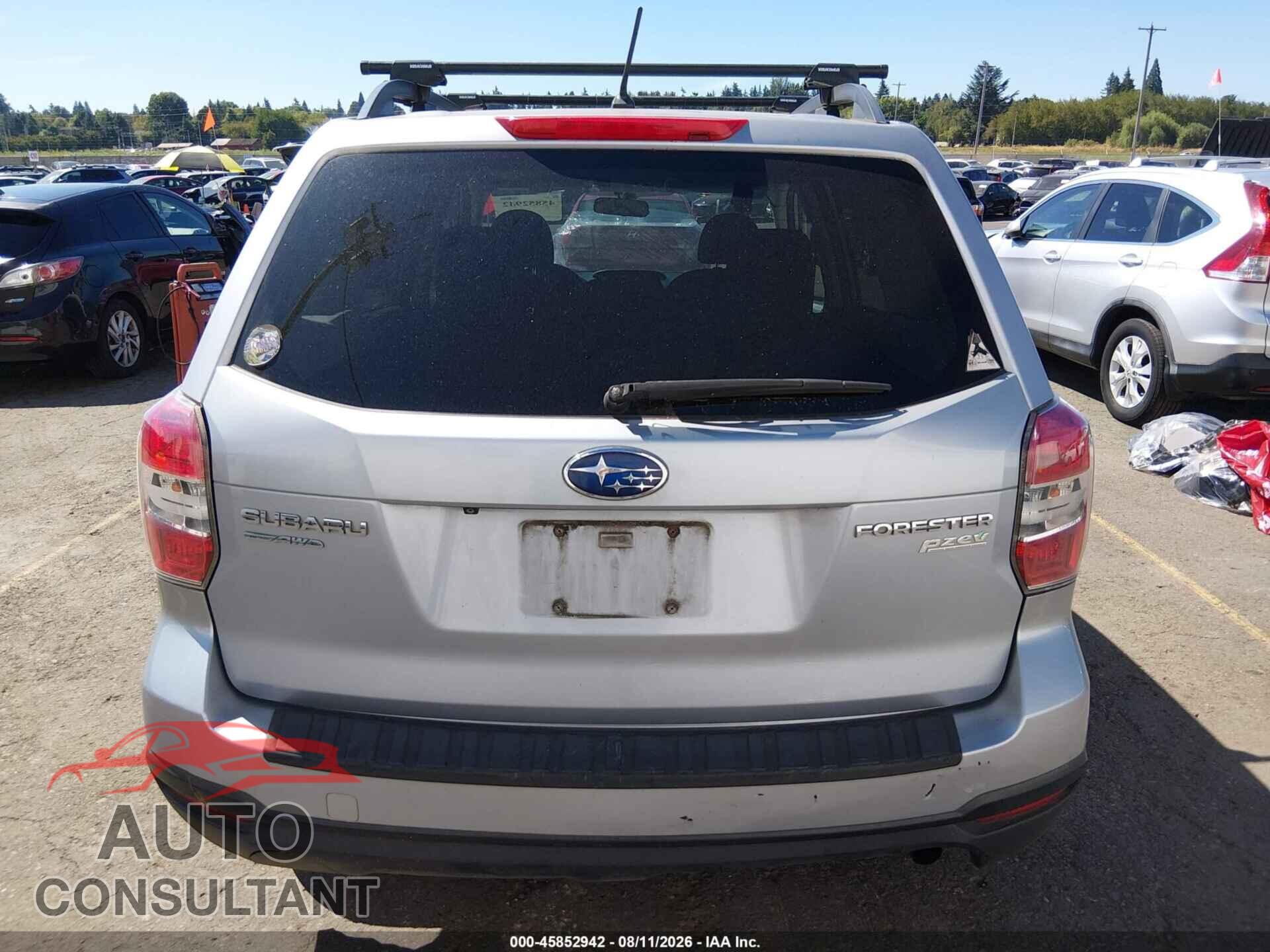 SUBARU FORESTER 2015 - JF2SJADC2FH834752