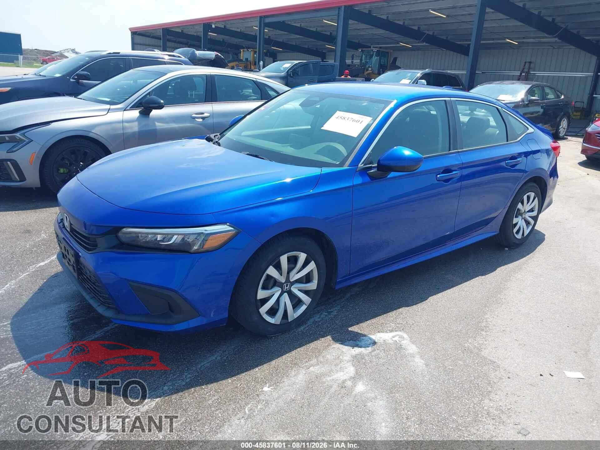 HONDA CIVIC 2023 - 2HGFE2F21PH559807