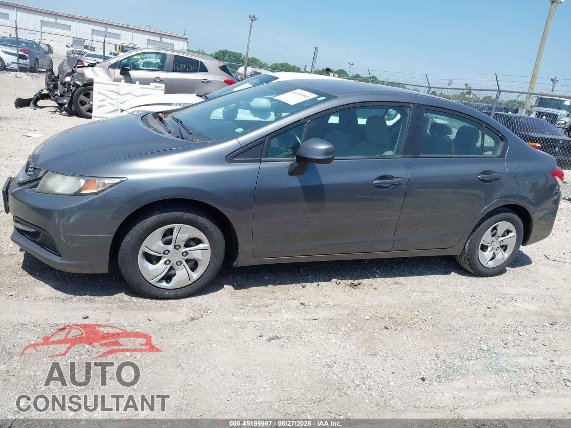 HONDA CIVIC 2013 - 19XFB2F53DE036202