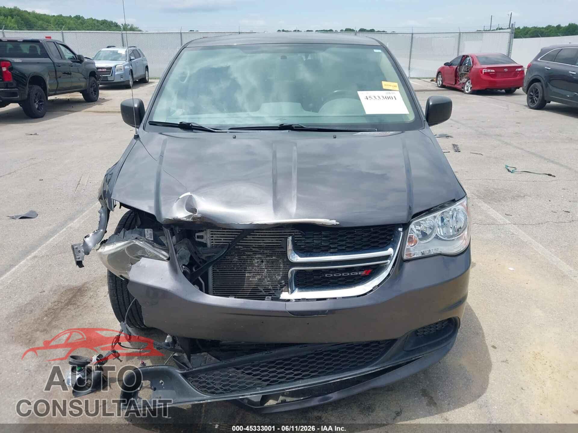 DODGE GRAND CARAVAN 2016 - 2C4RDGBG3GR314529