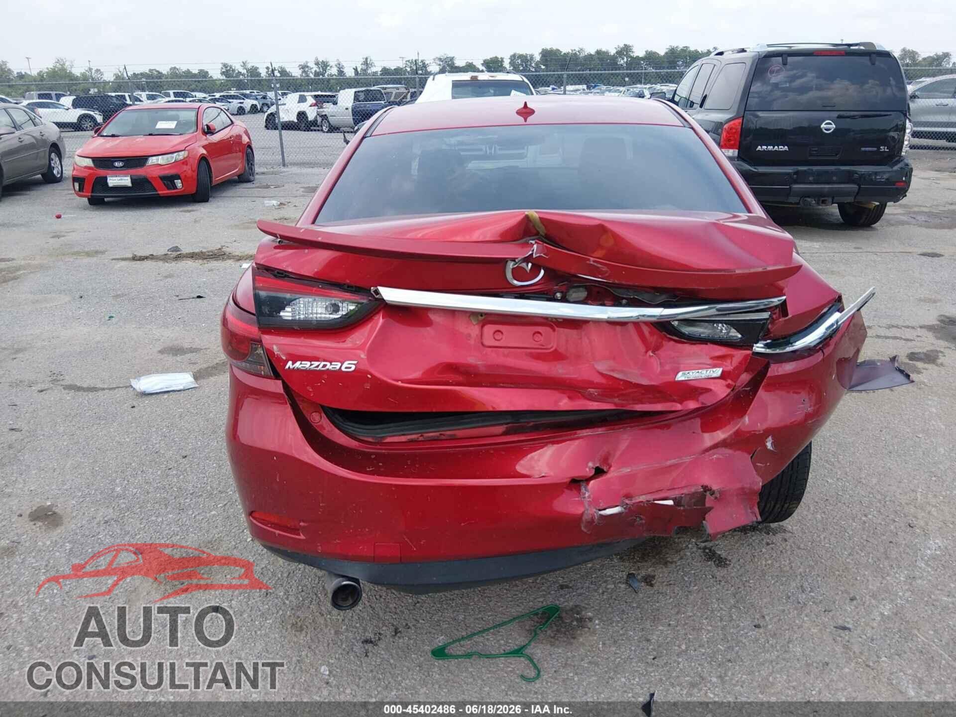 MAZDA MAZDA6 2017 - JM1GL1X53H1116084