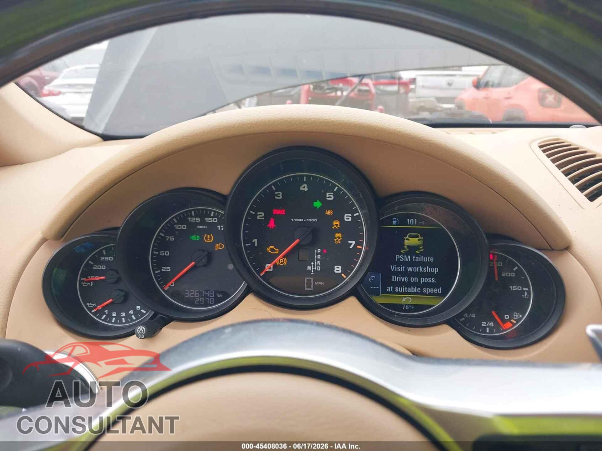 PORSCHE CAYENNE 2016 - WP1AA2A29GLA11423