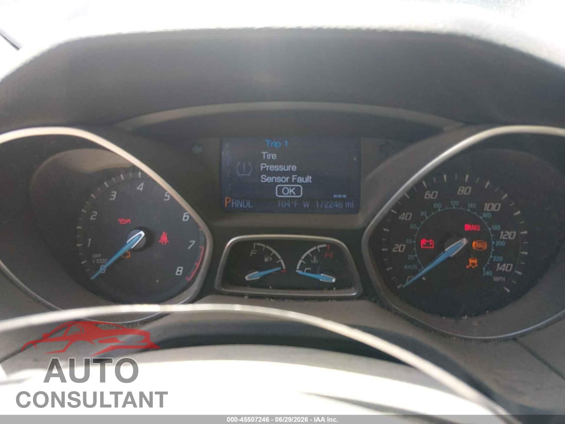 FORD FOCUS 2013 - 1FADP3F28DL372638