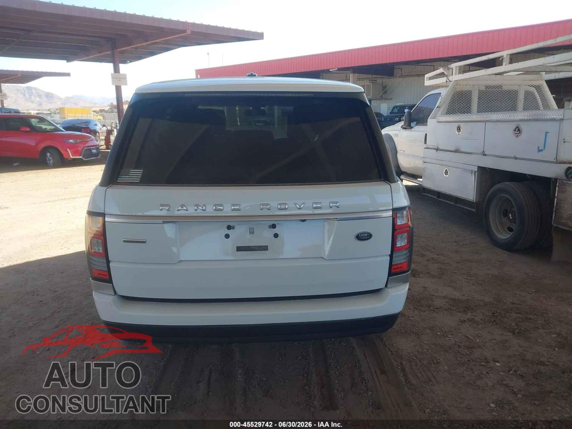 LAND ROVER RANGE ROVER 2015 - SALGS3TF2FA239992