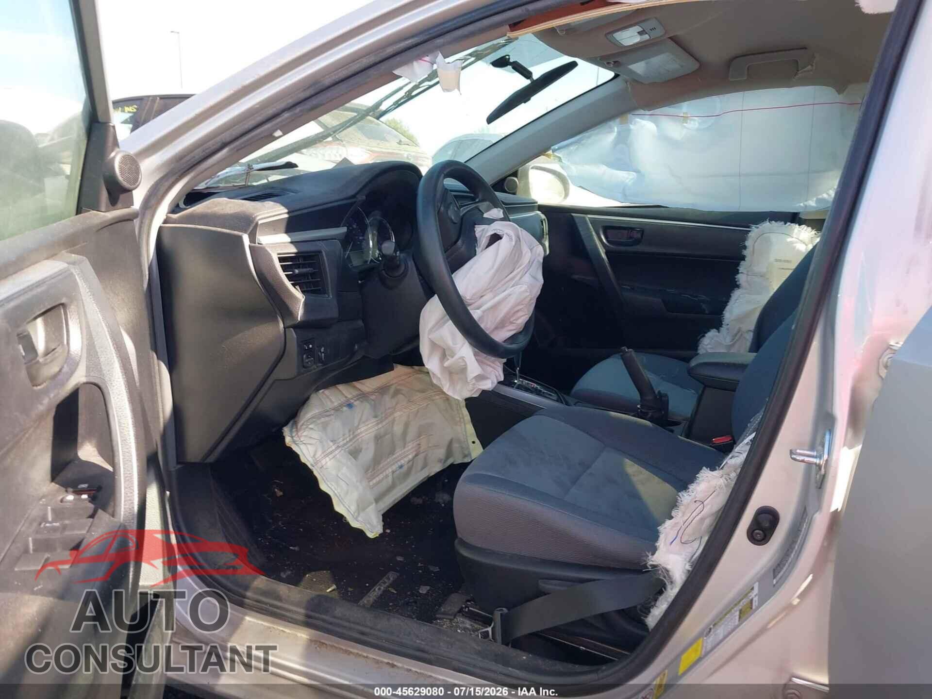 TOYOTA COROLLA 2016 - 5YFBURHEXGP460705