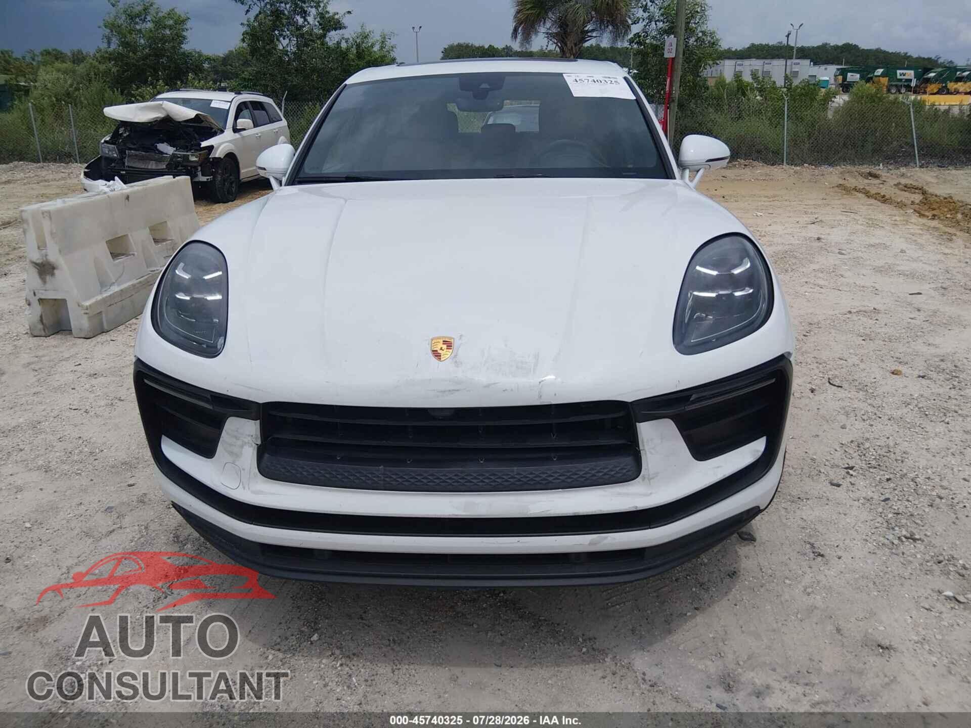 PORSCHE MACAN 2022 - WP1AA2A54NLB10626