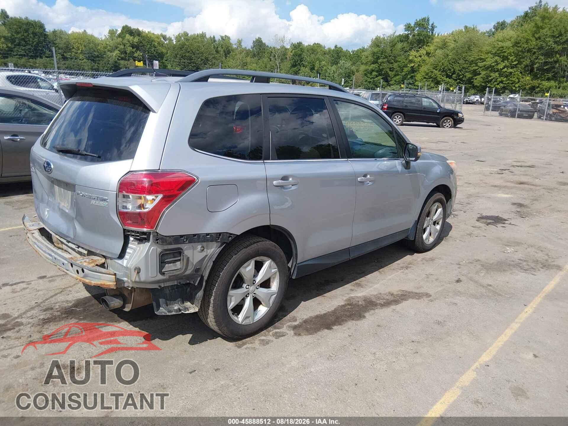 SUBARU FORESTER 2014 - JF2SJAMC1EH474467