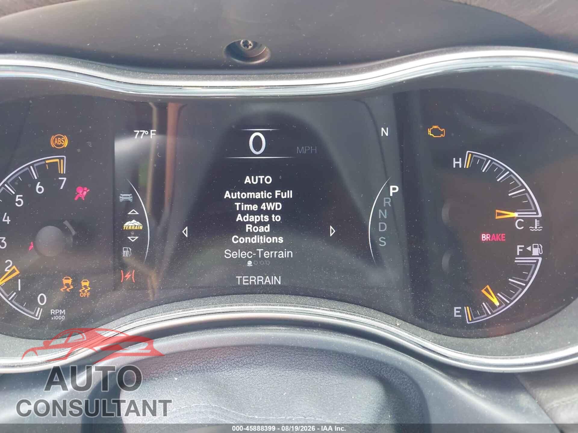 JEEP GRAND CHEROKEE 2015 - 1C4RJFCG0FC704741