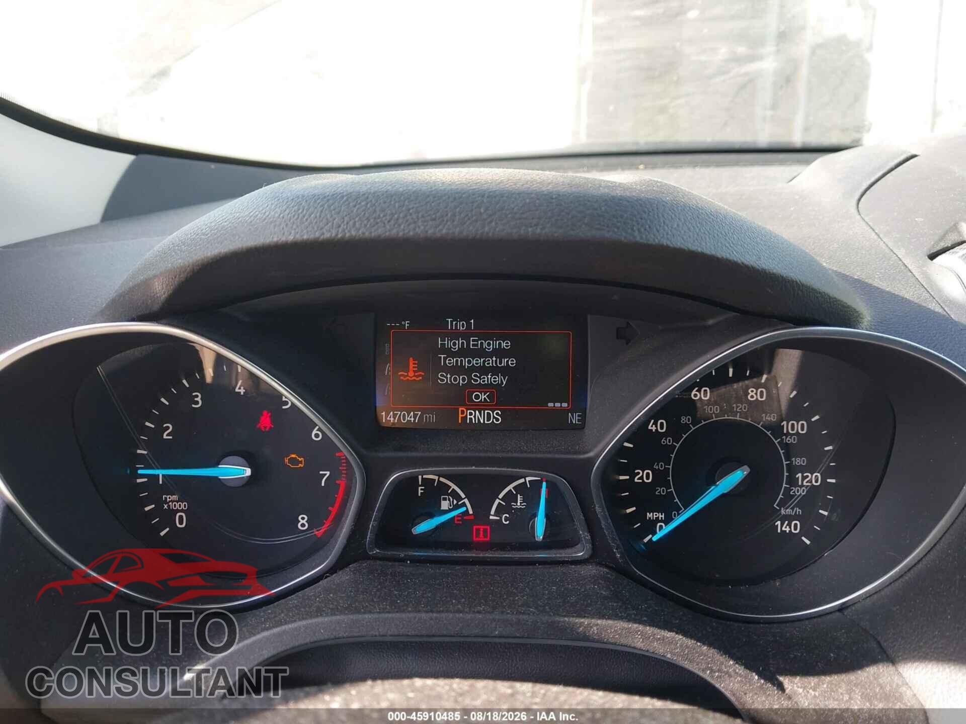 FORD ESCAPE 2017 - 1FMCU9GD1HUE69662