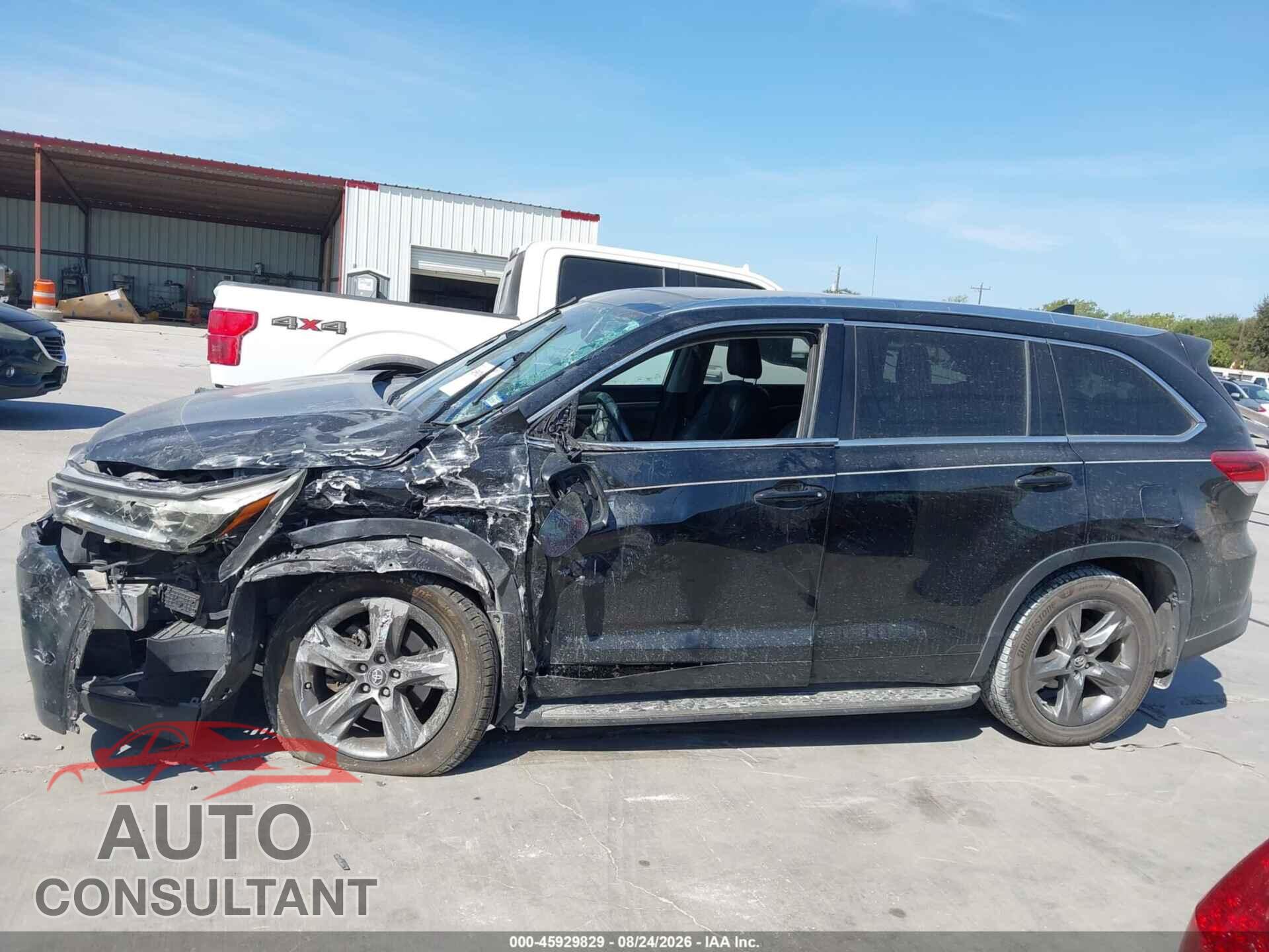 TOYOTA HIGHLANDER 2017 - 5TDYZRFH0HS217499