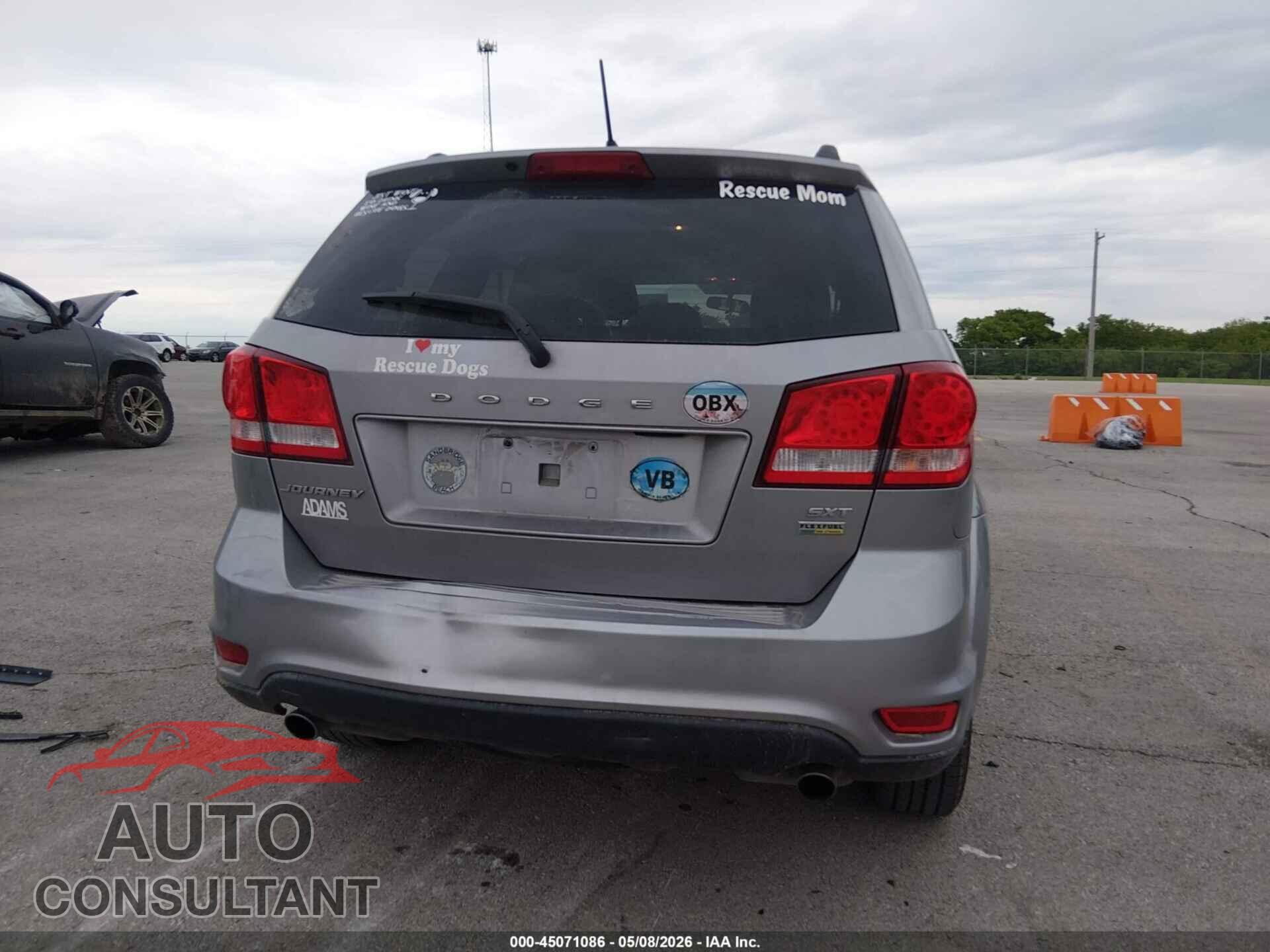 DODGE JOURNEY 2015 - 3C4PDCBG4FT722968