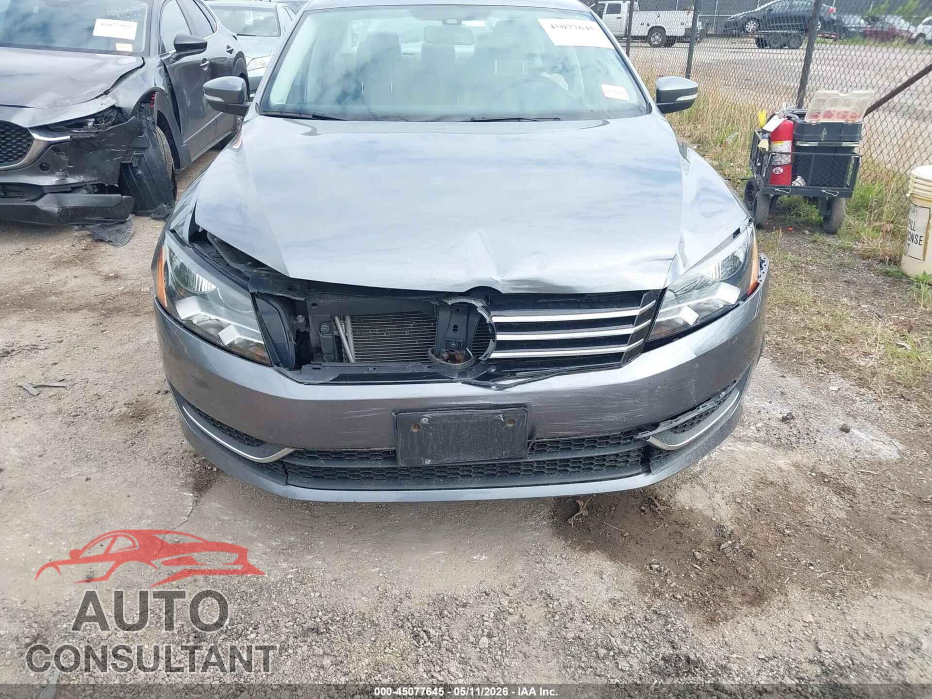 VOLKSWAGEN PASSAT 2014 - 1VWAT7A3XEC063655