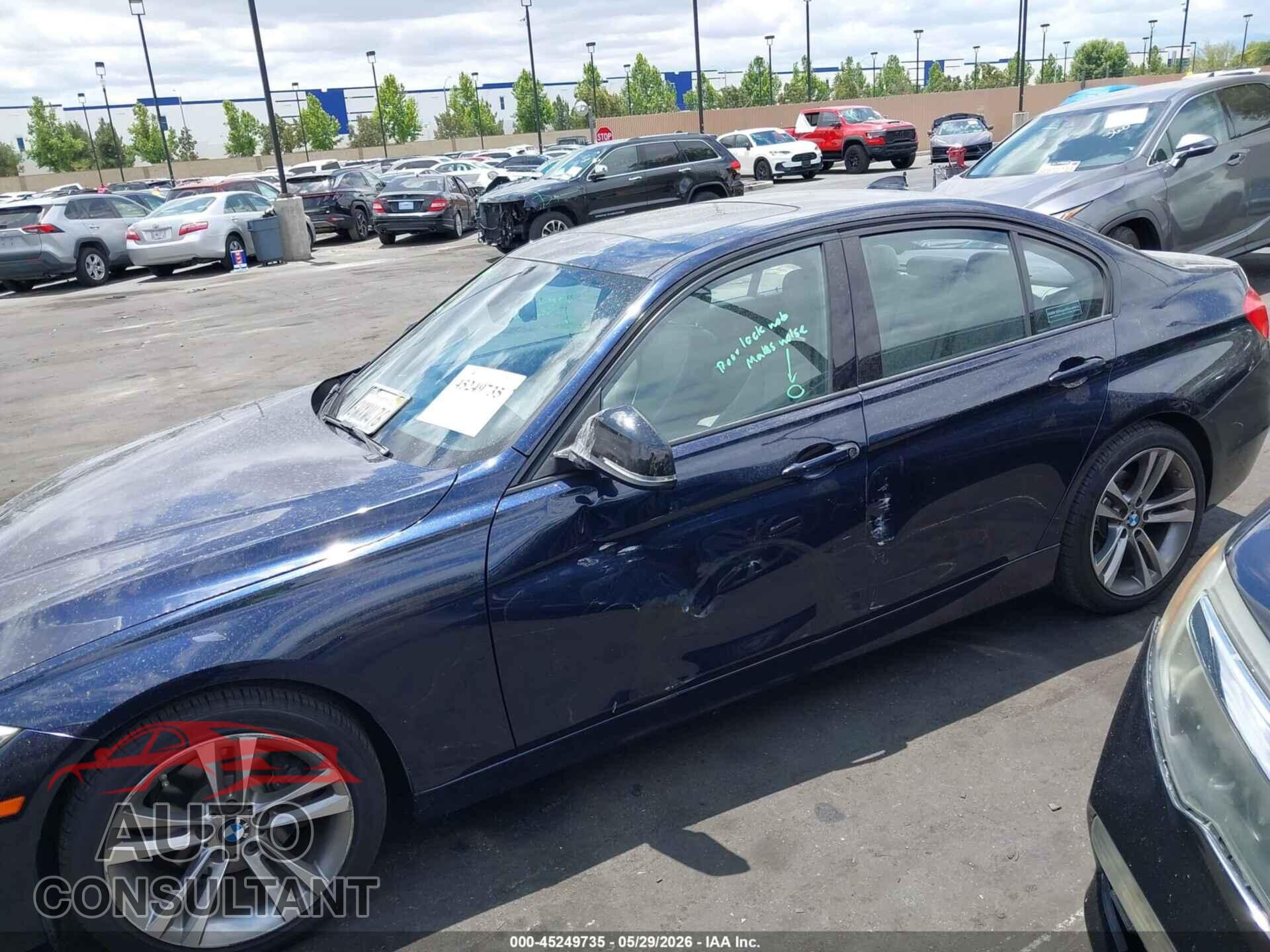 BMW 328I 2012 - WBA3C1C57CF432522