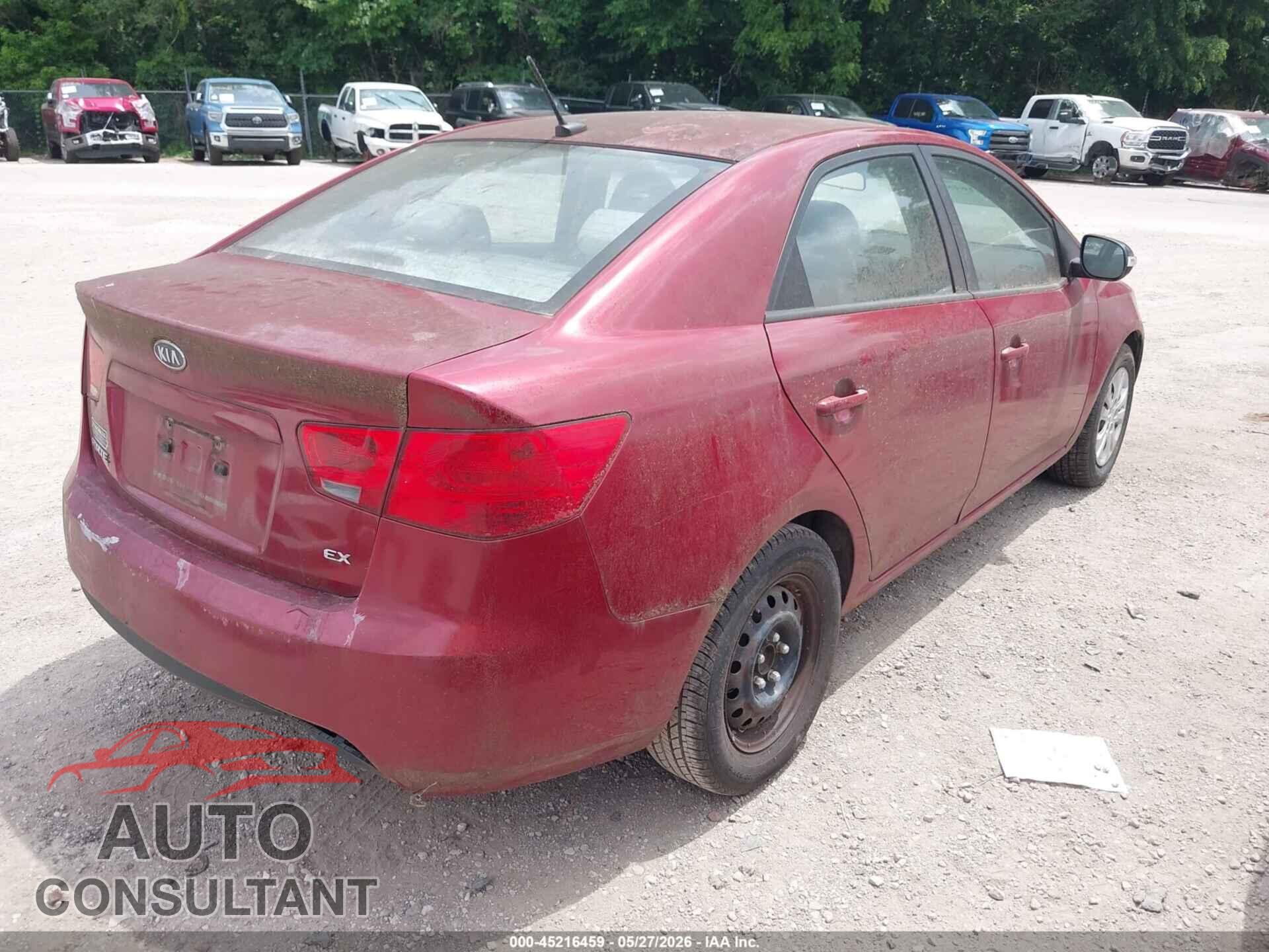 KIA FORTE 2010 - KNAFU4A24A5808407