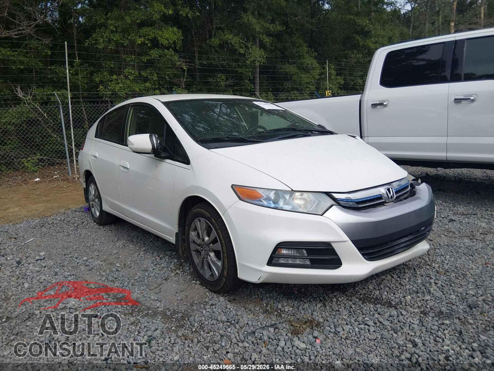 HONDA INSIGHT 2013 - JHMZE2H70DS006847