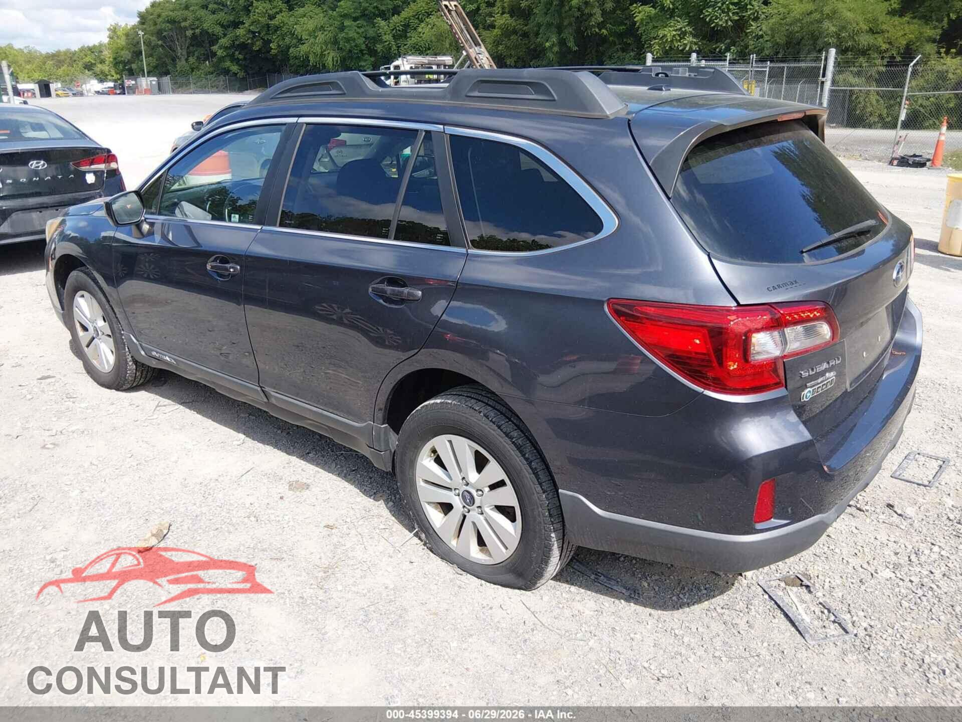 SUBARU OUTBACK 2015 - 4S4BSBEC9F3223545
