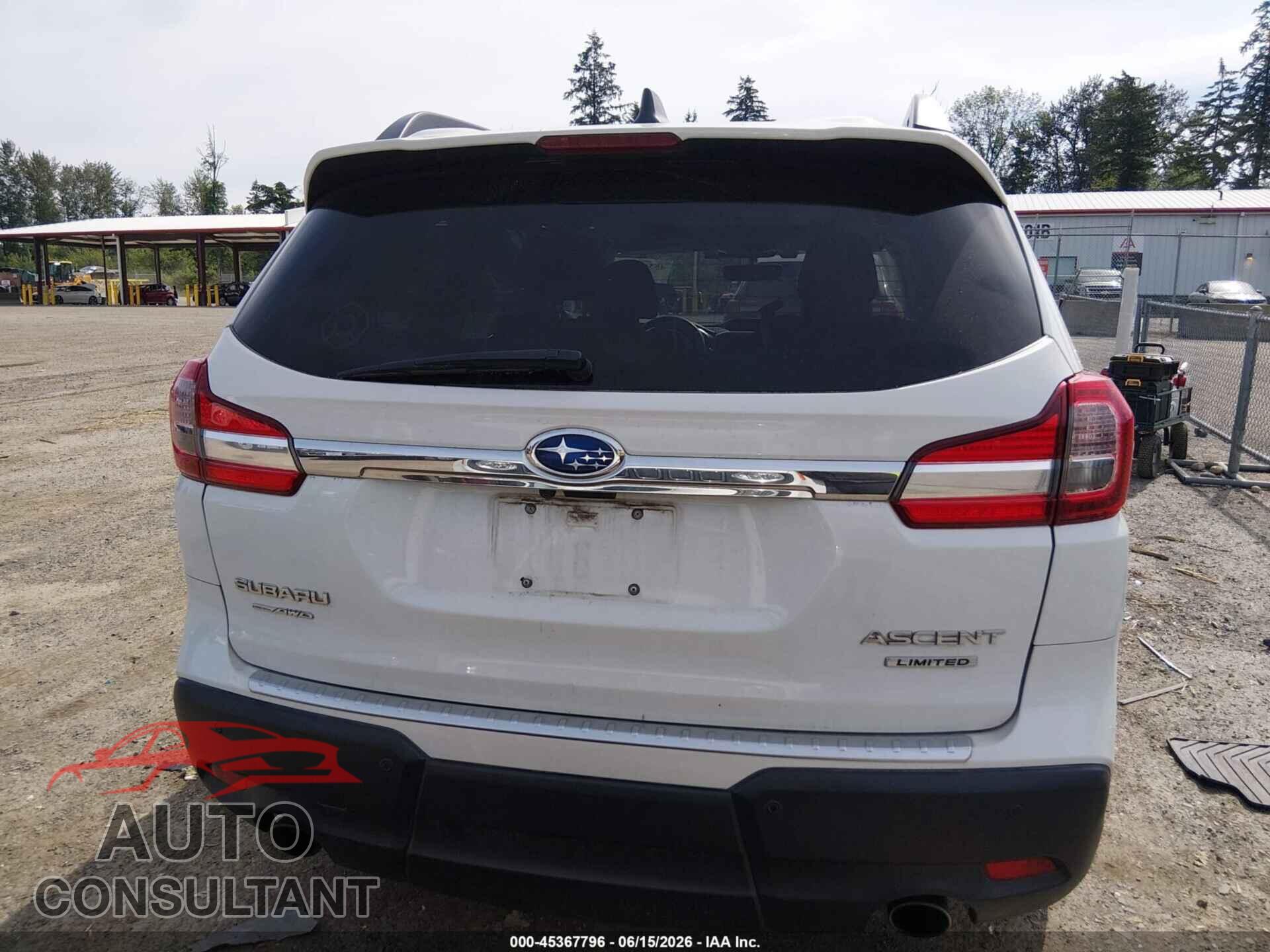 SUBARU ASCENT 2020 - 4S4WMAPD2L3414036