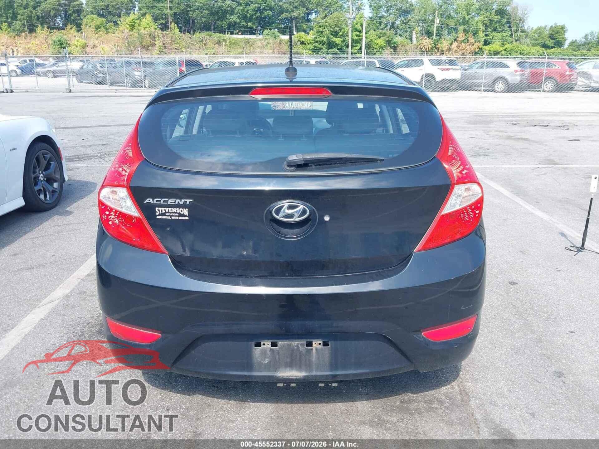 HYUNDAI ACCENT 2014 - KMHCT5AE8EU192520