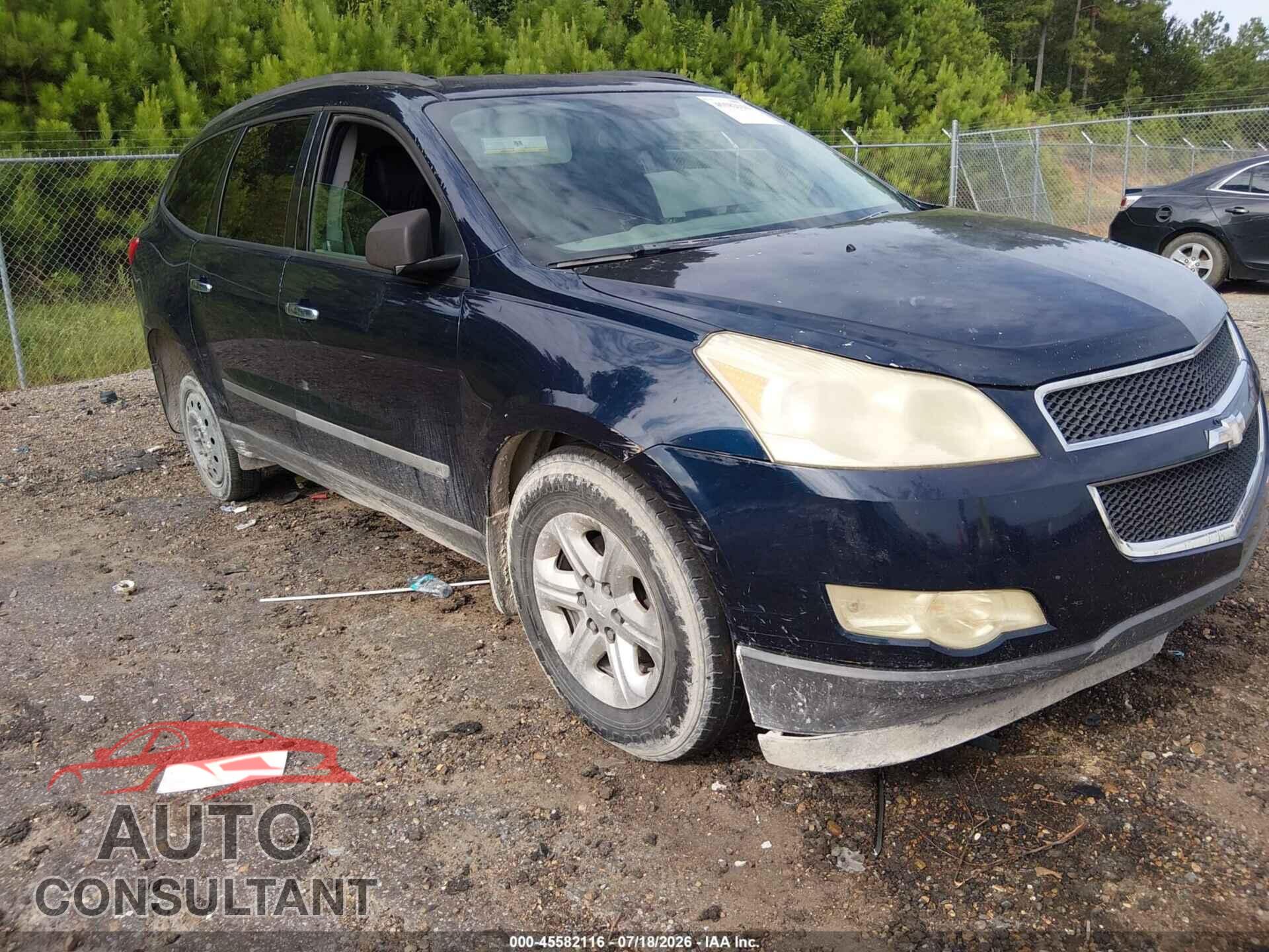 CHEVROLET TRAVERSE 2010 - 1GNLREED8AS118564