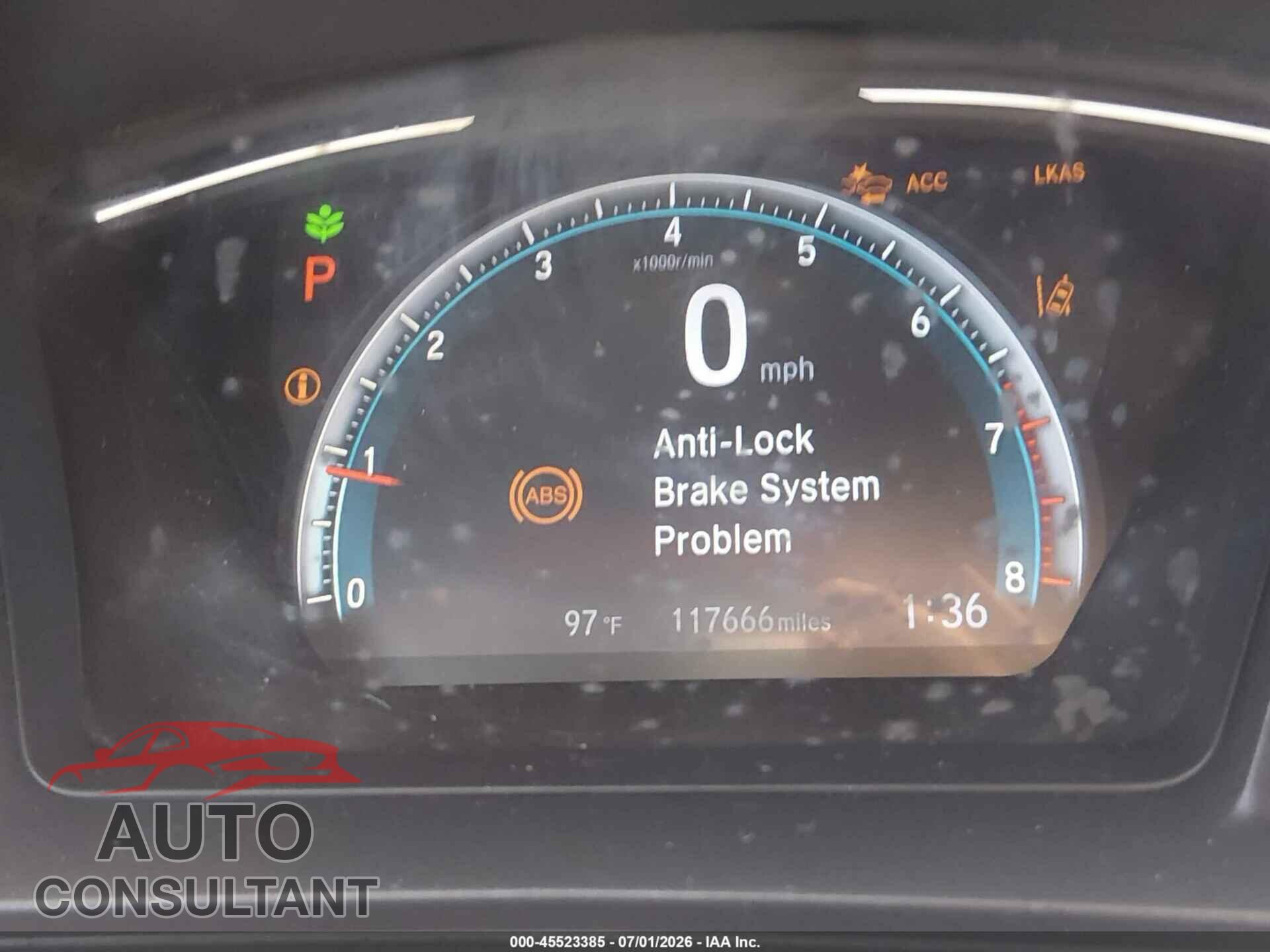 HONDA CIVIC 2020 - 19XFC2F65LE009362