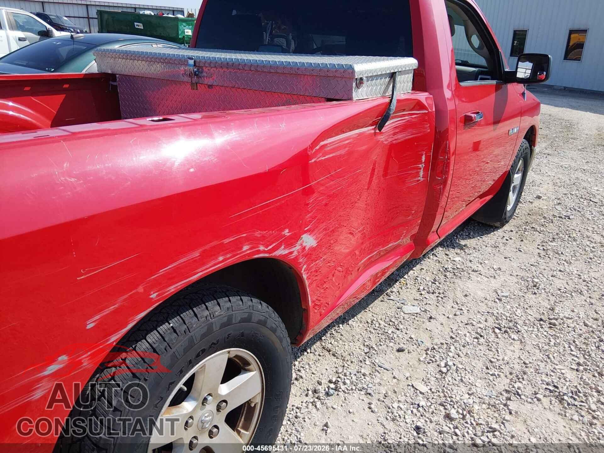 DODGE RAM 1500 2009 - 1D3HB16P89J523059