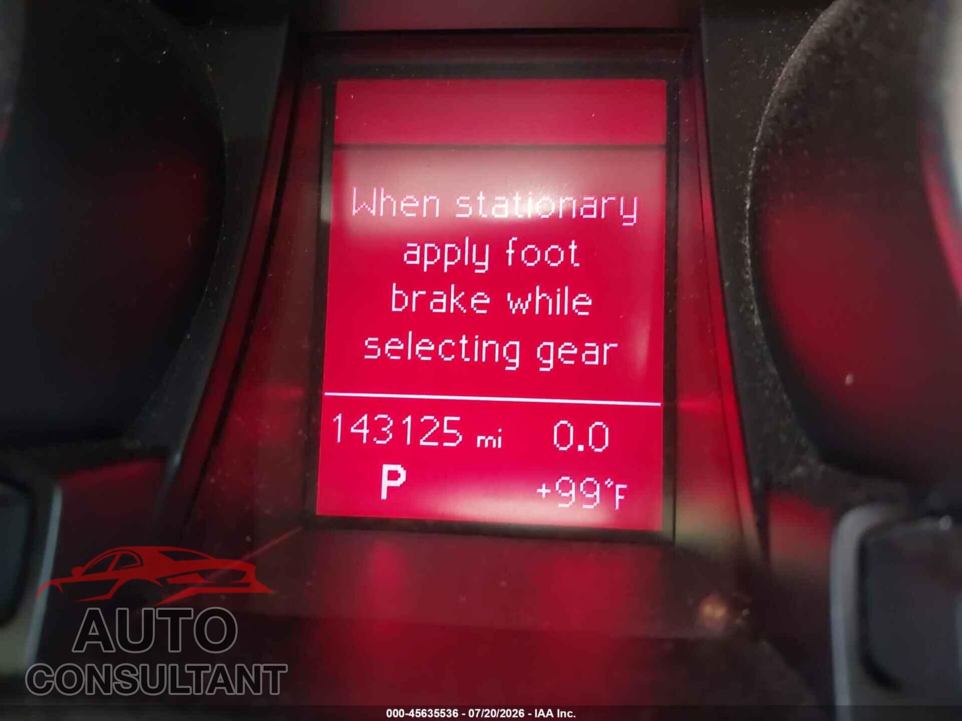 AUDI A5 2011 - WAULFAFR9BA075569