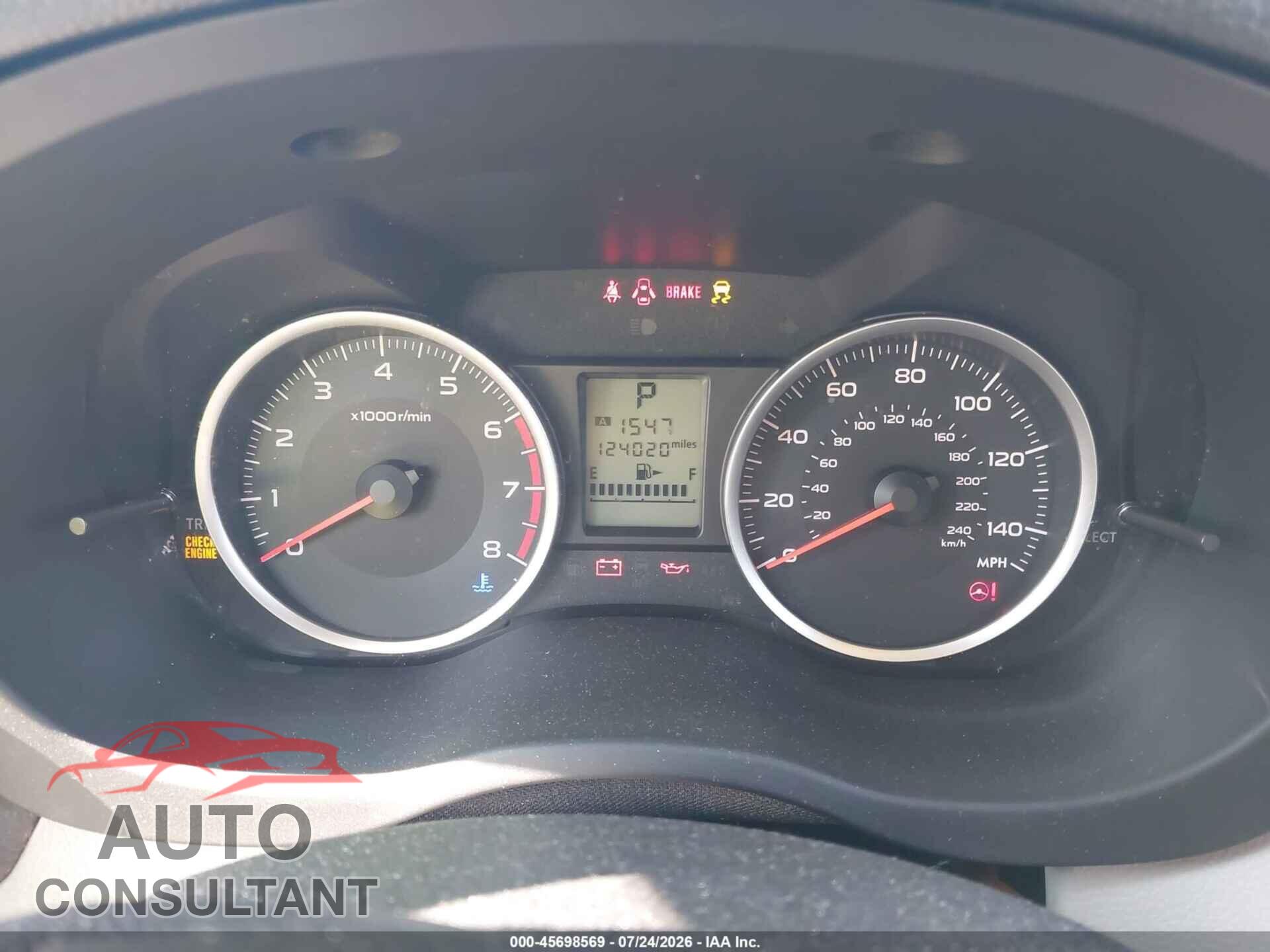 SUBARU FORESTER 2017 - JF2SJAEC2HH522643