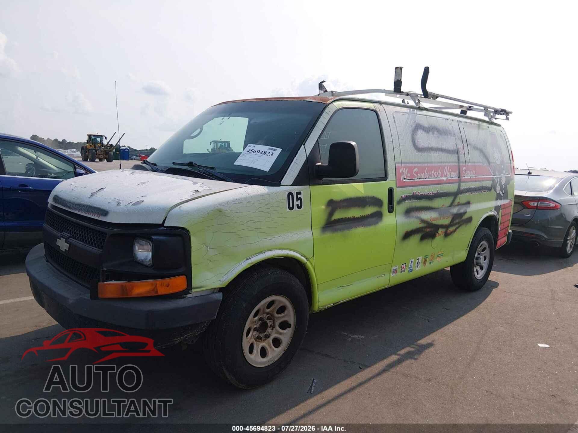 CHEVROLET EXPRESS 2009 - 1GCFG154791157099
