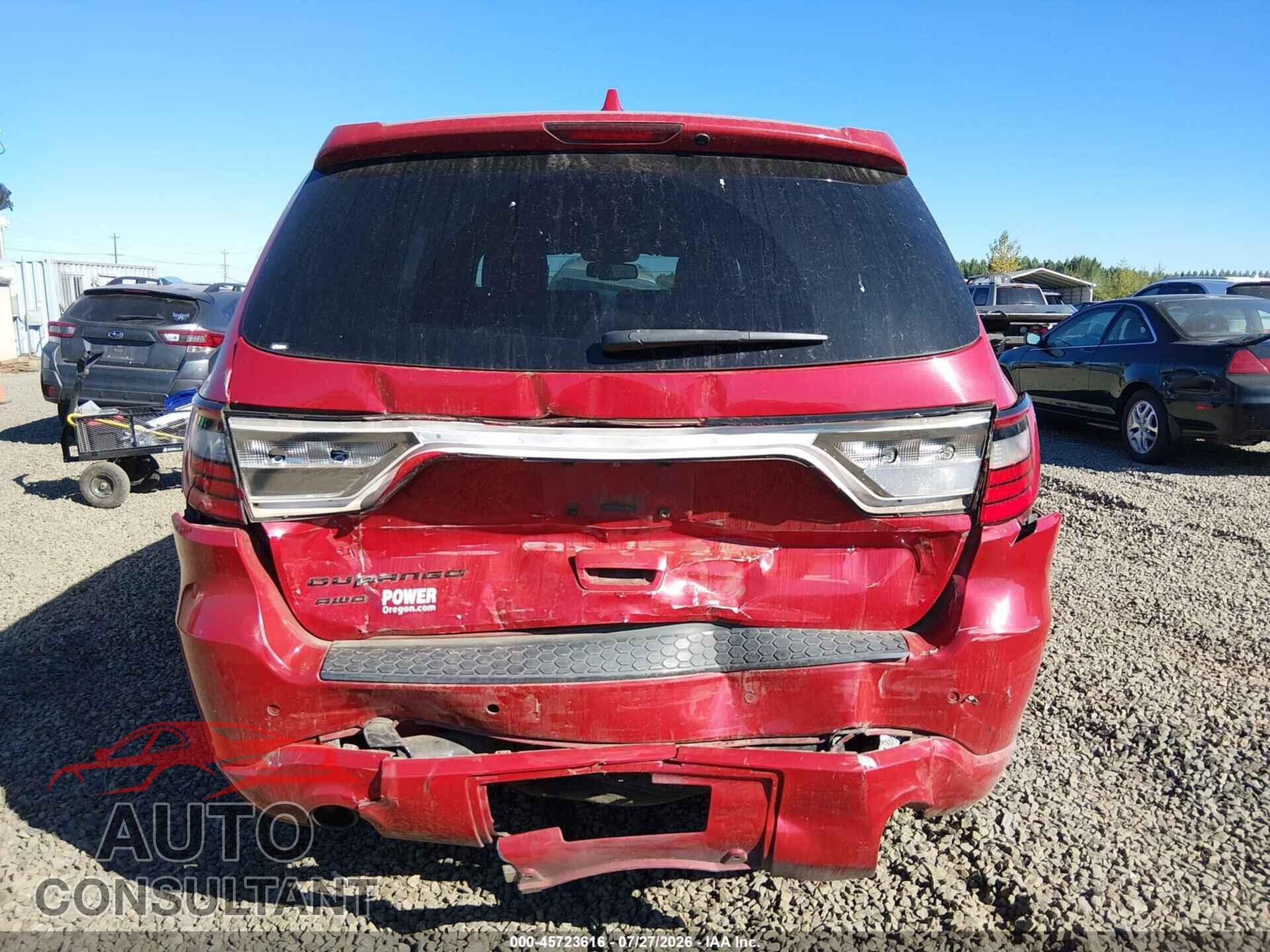 DODGE DURANGO 2015 - 1C4RDJAG8FC120455