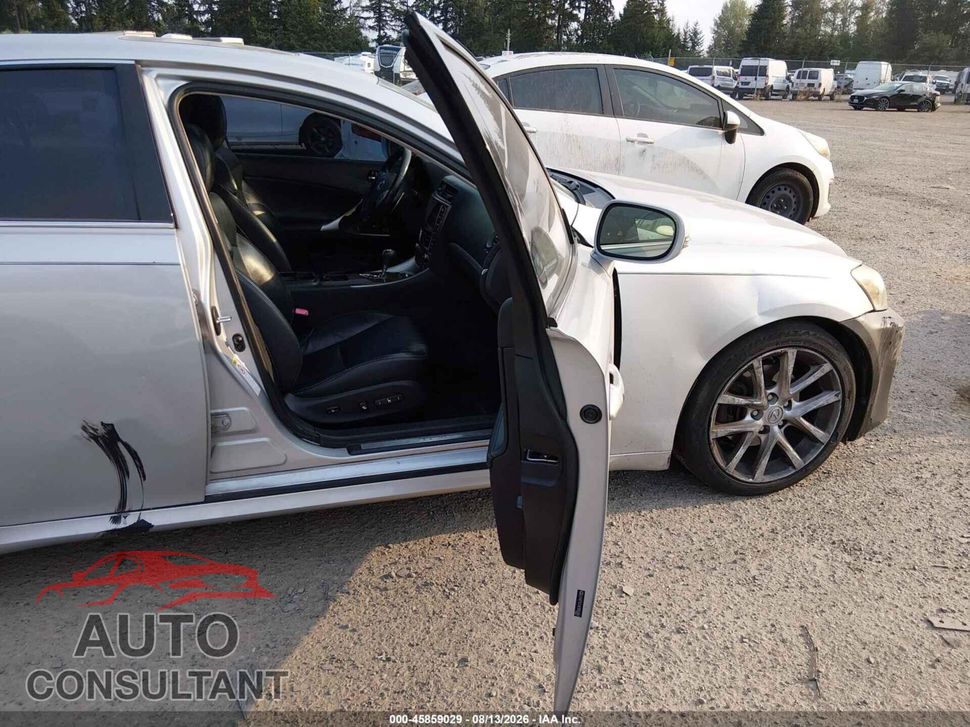 LEXUS IS 250 2012 - JTHCF5C24C5053067
