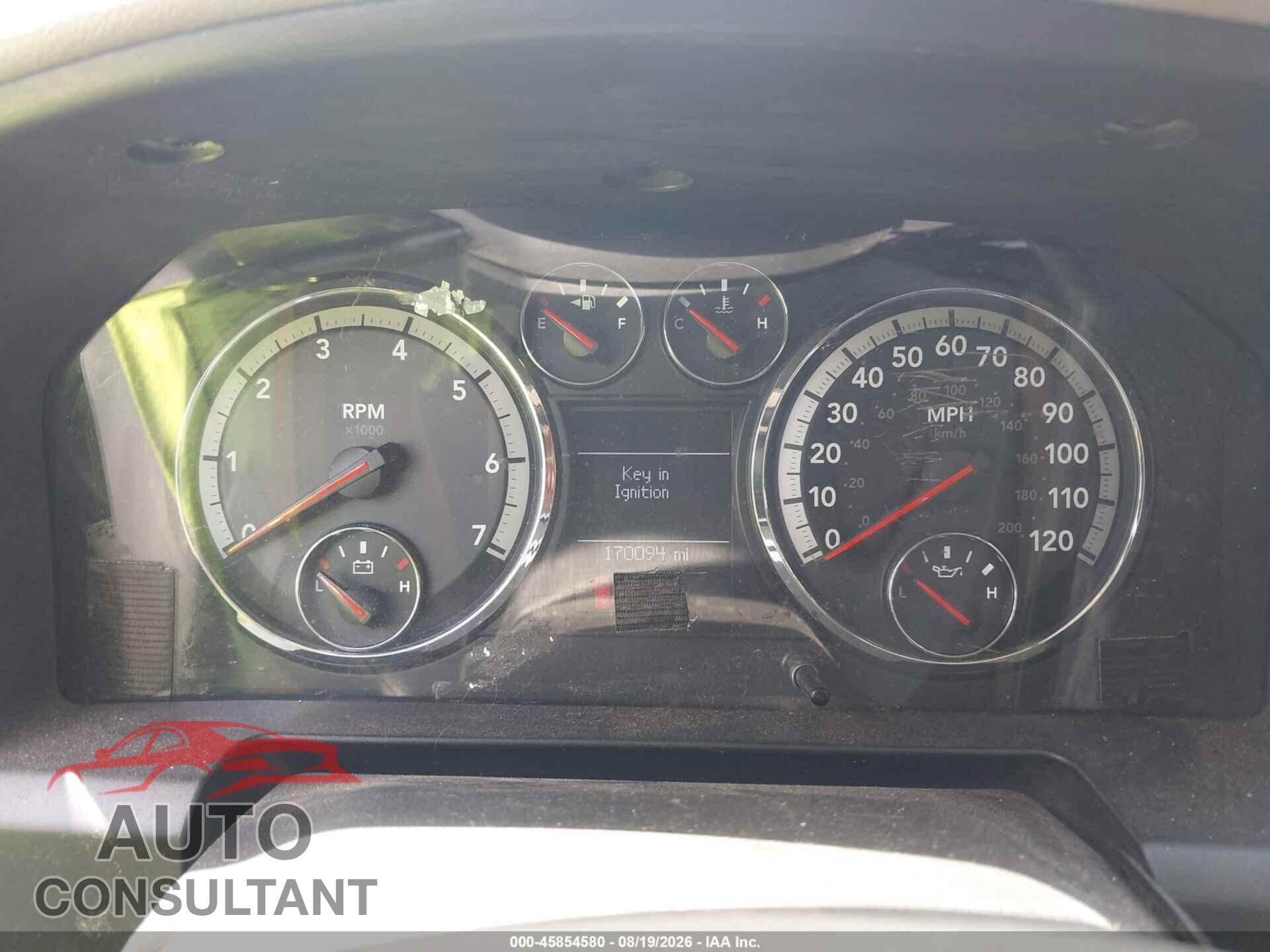 DODGE RAM 1500 2009 - 1D3HB18P19S740833