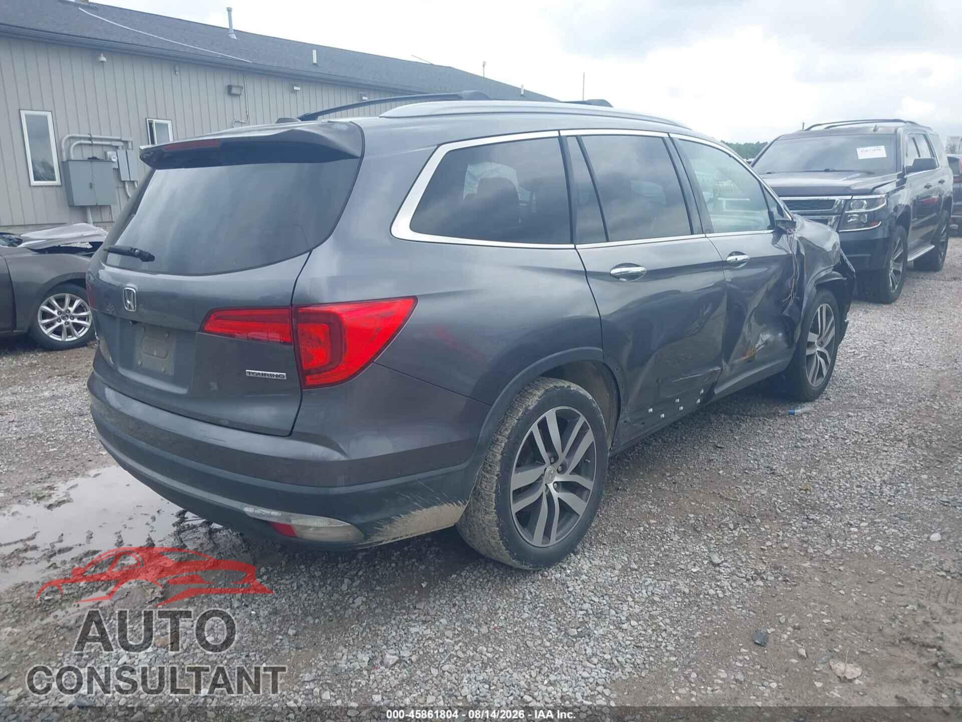 HONDA PILOT 2016 - 5FNYF5H96GB007659