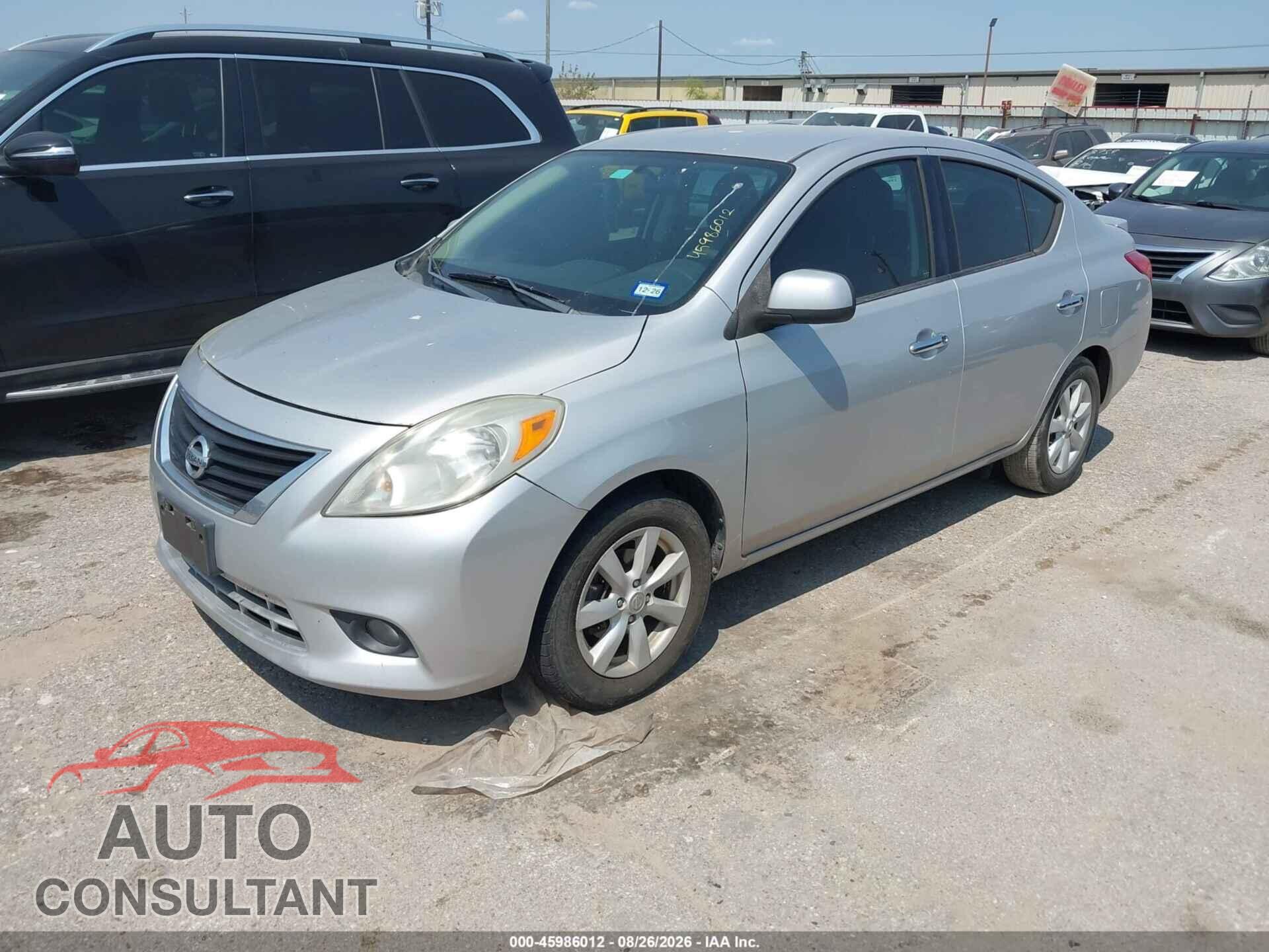 NISSAN VERSA 2013 - 3N1CN7AP1DL848032