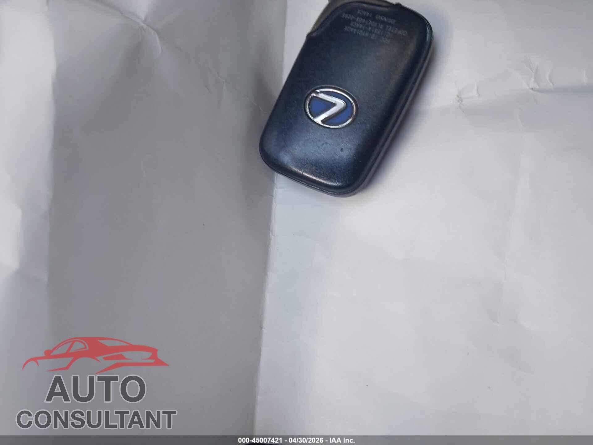 LEXUS CT 200H 2012 - JTHKD5BH4C2102793
