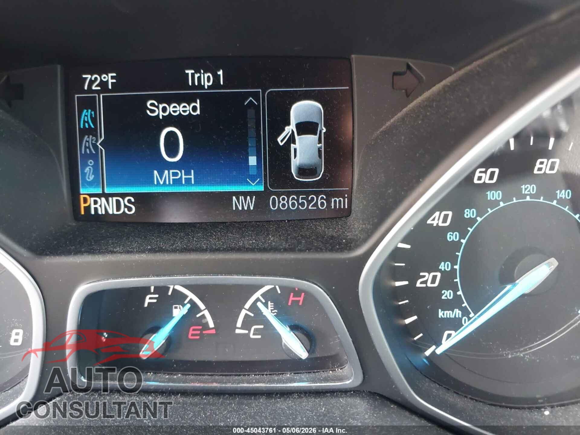 FORD ESCAPE 2014 - 1FMCU0GX9EUD32566