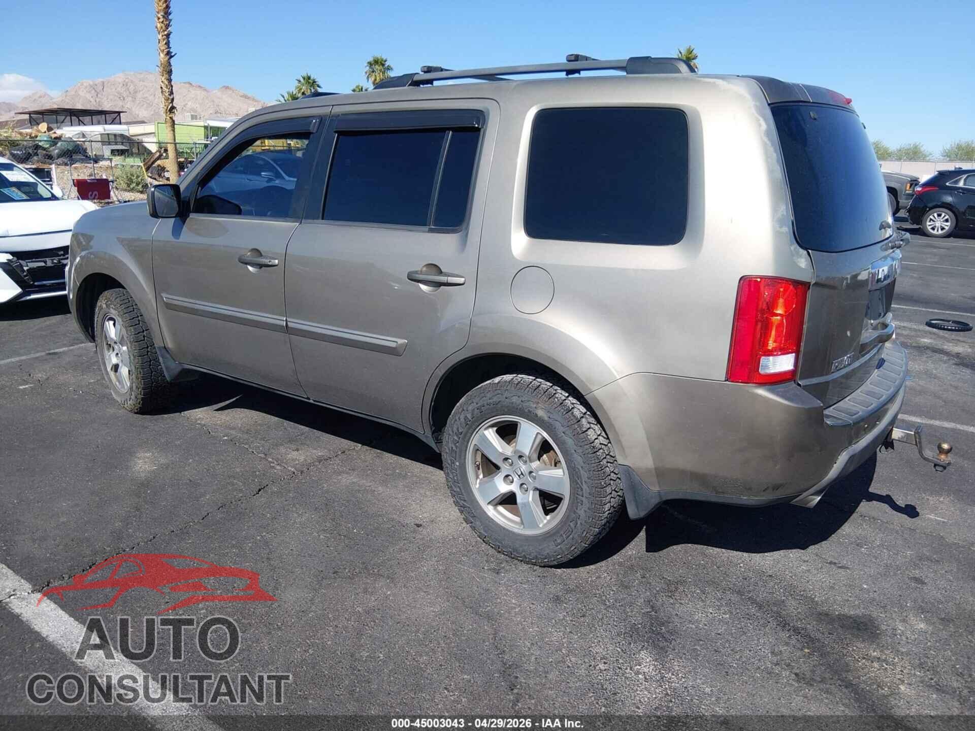 HONDA PILOT 2011 - 5FNYF3H57BB033164