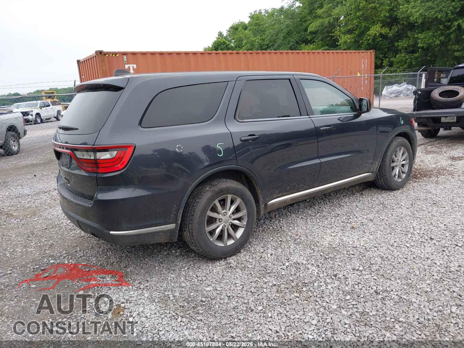 DODGE DURANGO 2016 - 1C4RDHAG3GC394432