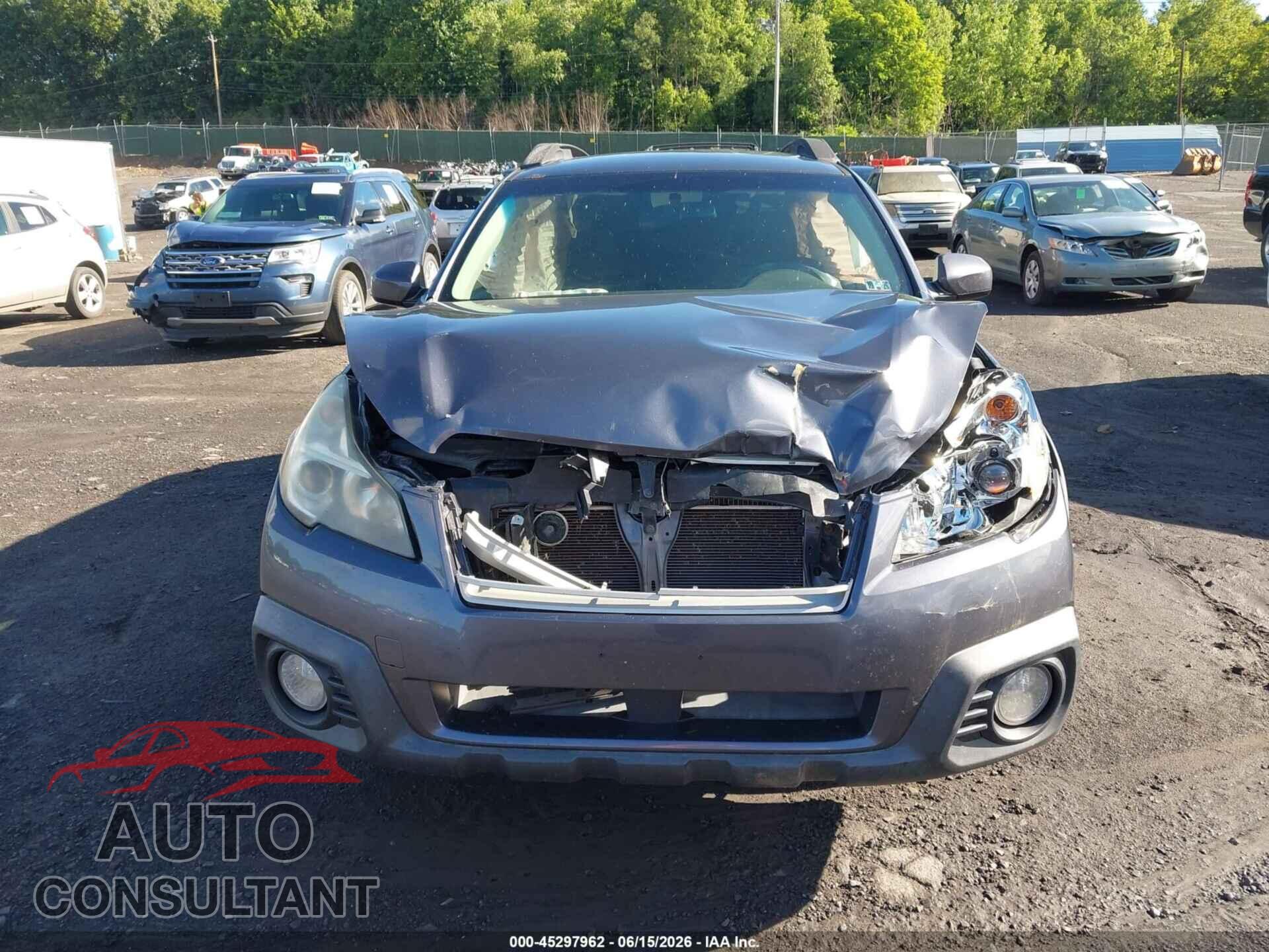 SUBARU OUTBACK 2014 - 4S4BRBECXE3243989